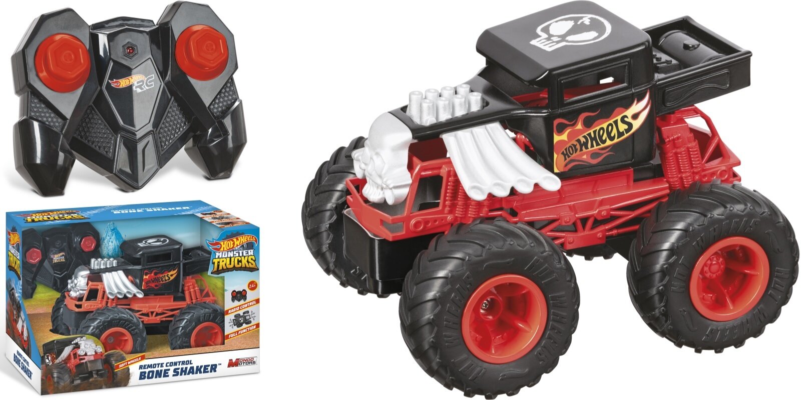 Hot Wheels Monster Trucks Bone Shaker Die-Cast Car (New for 2020)