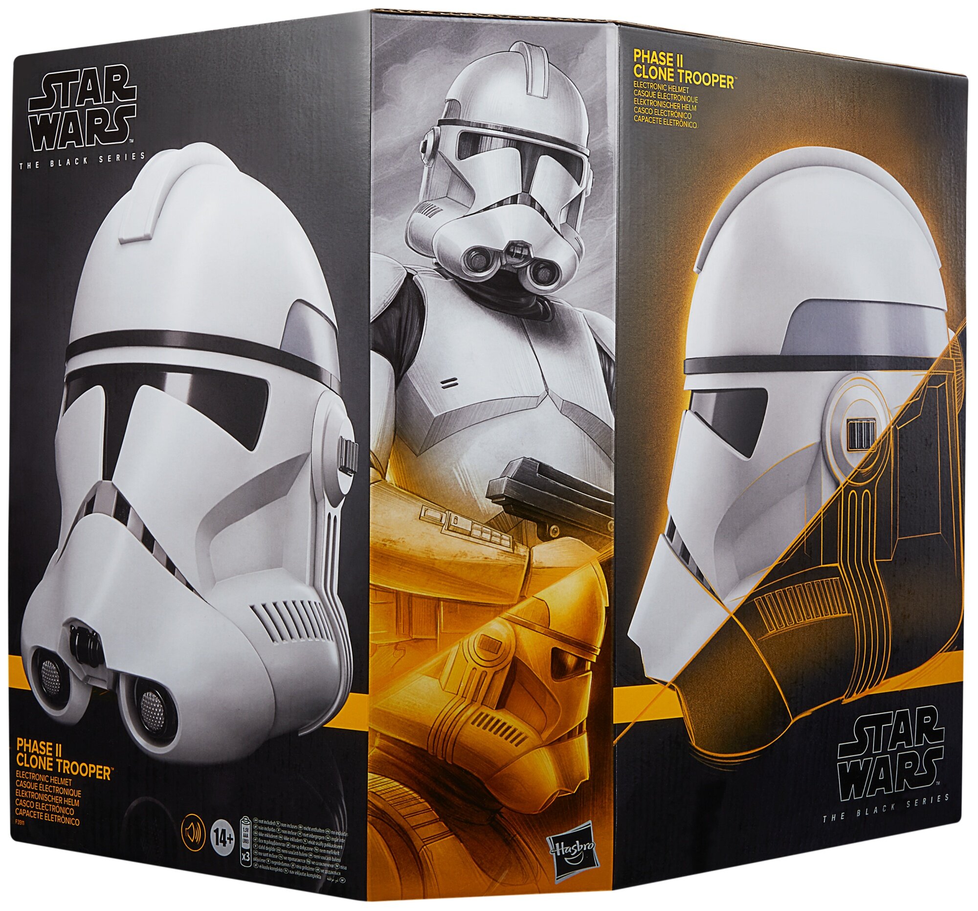 HASBRO Star Wars The Black Series Phase II Clone Trooper Hełm - niskie ...
