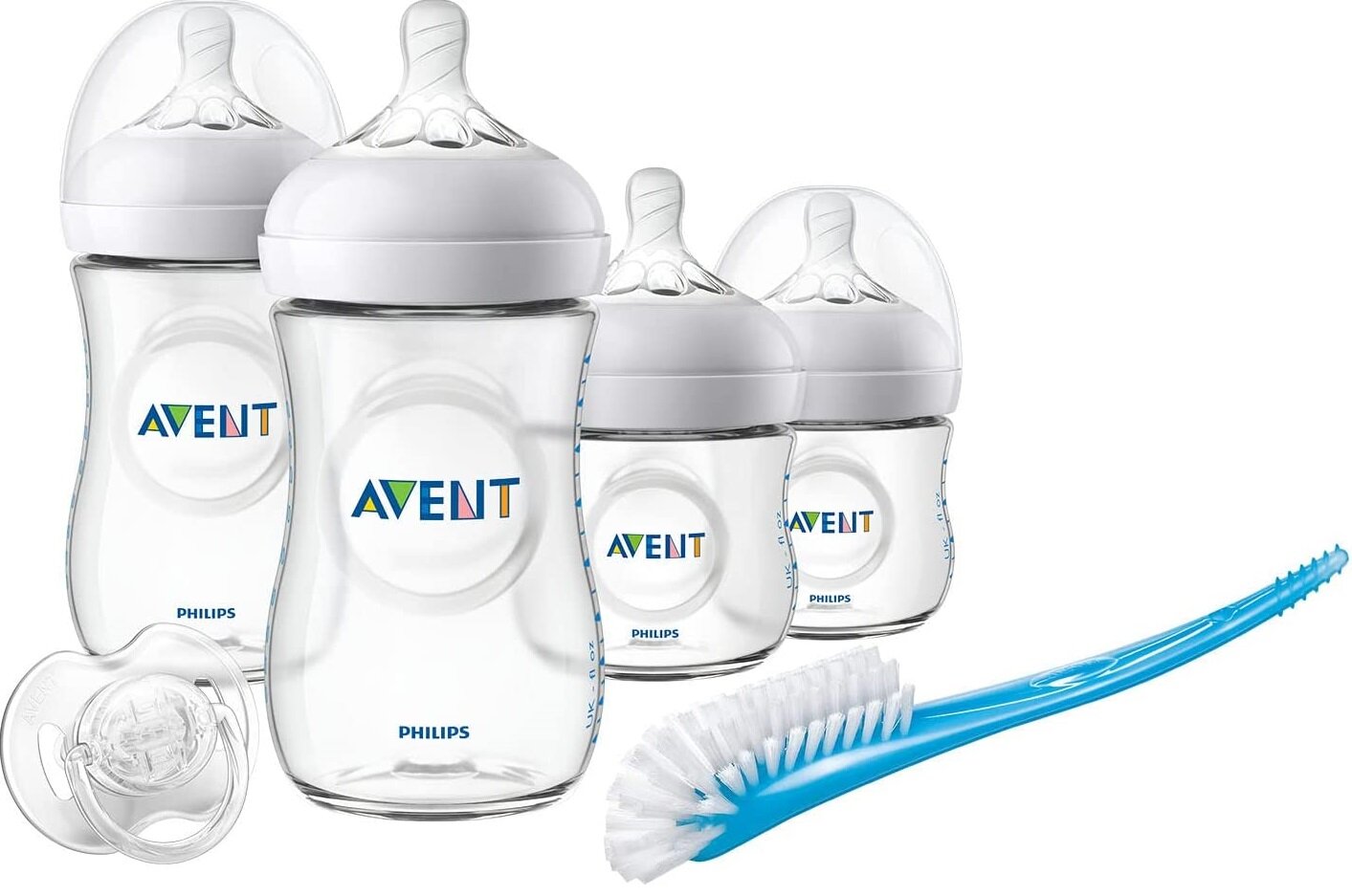 Philips Avent Set Prime Poppate - 4 Biberon Natural + Ciuccio E Scovolino - Foto 9