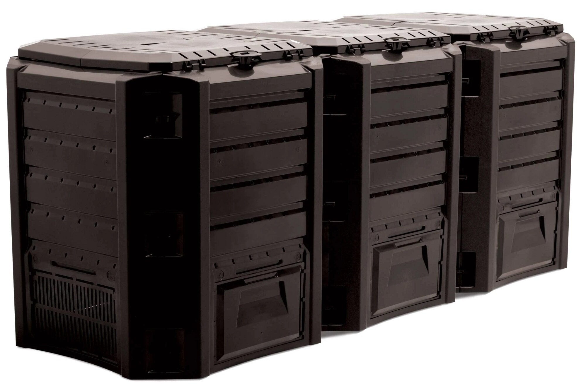 PROSPERPLAST Module Compogreen IKLM1200C-S411 1200L Czarny Kompostownik ...