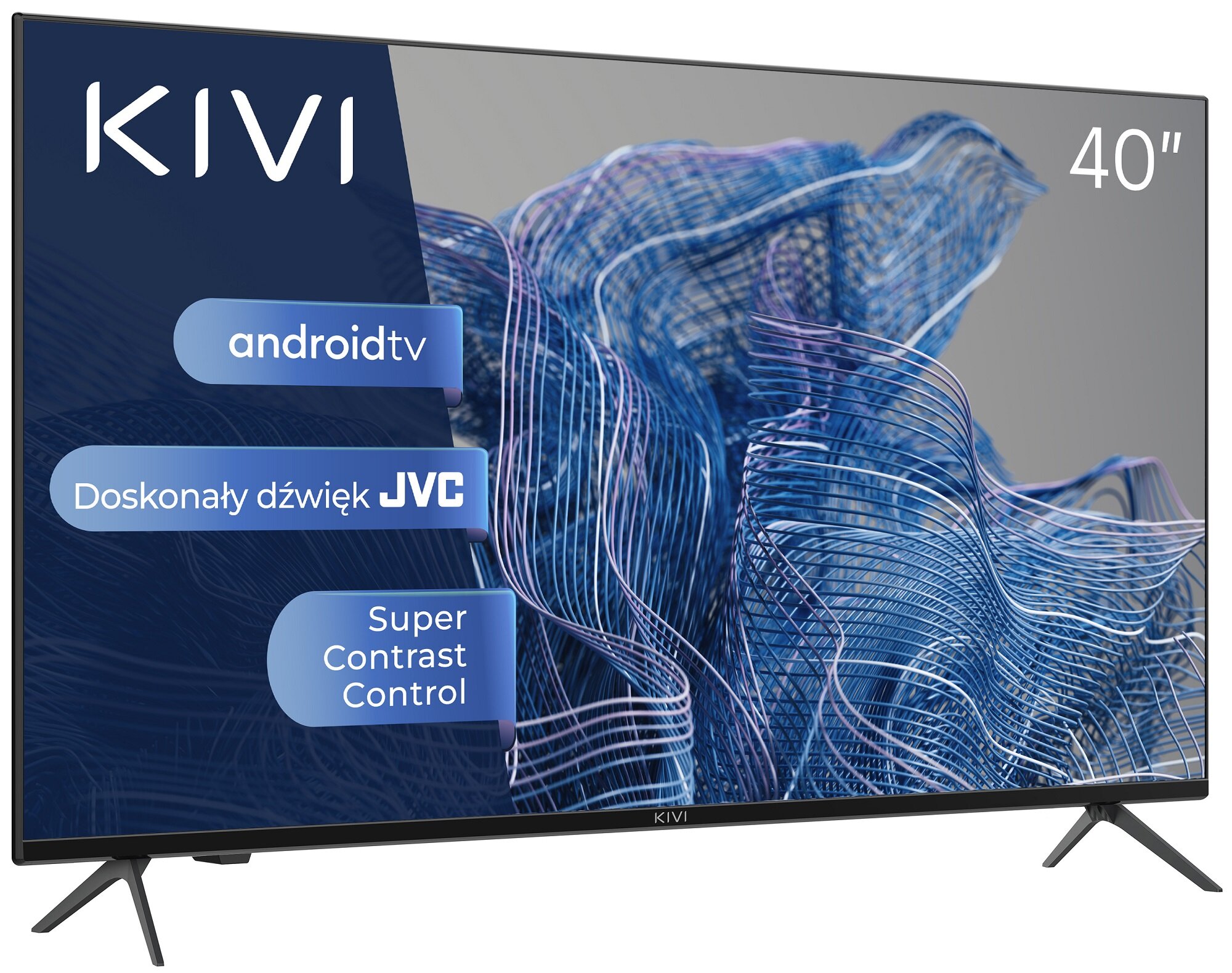 KIVI 40F750NB 40" LED Android TV Telewizor - niskie ceny i opinie w ...