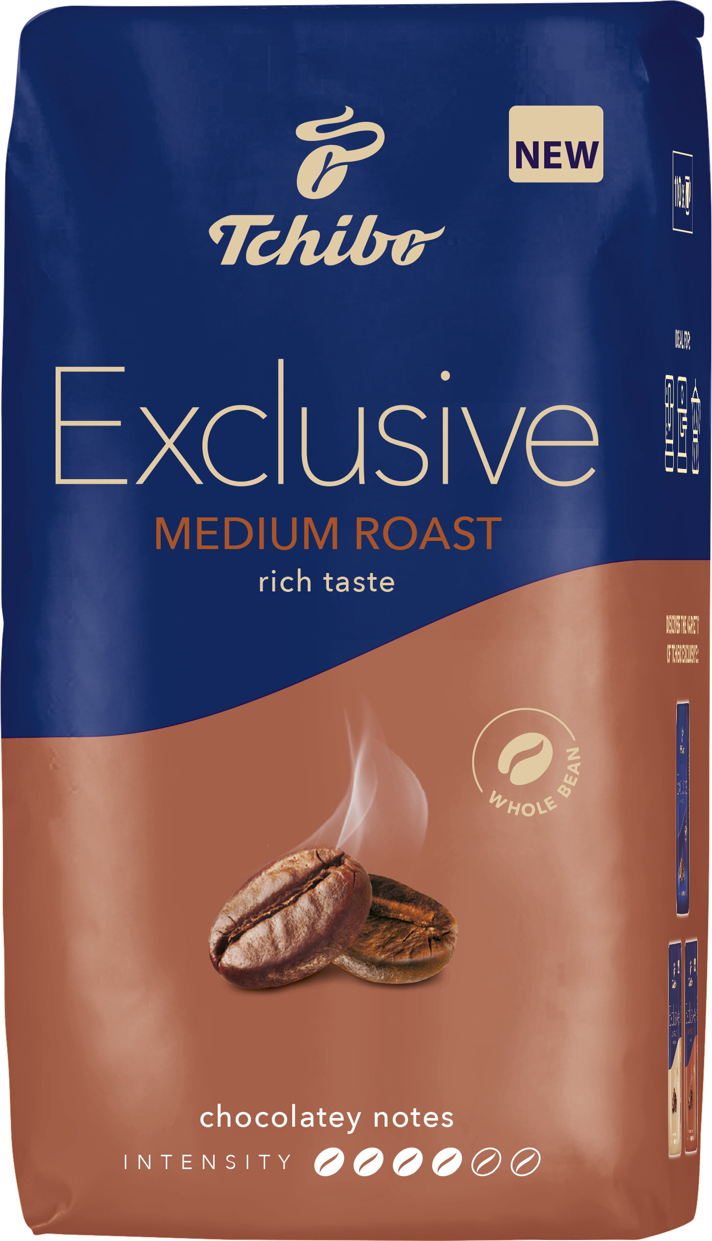 TCHIBO Exclusive Medium Roast Arabica 1 kg Kawa ziarnista niskie ceny