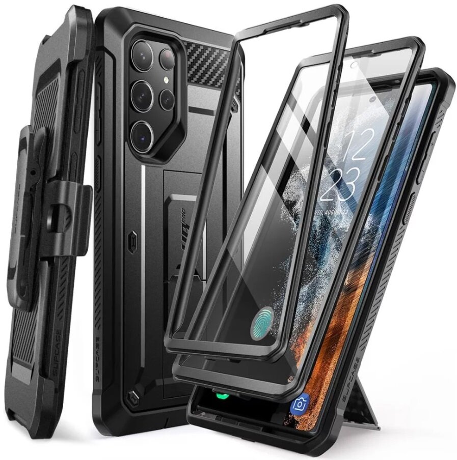 SUPCASE Unicorn Beetle Pro 2-Set do Samsung Galaxy S23 Ultra Czarny ...