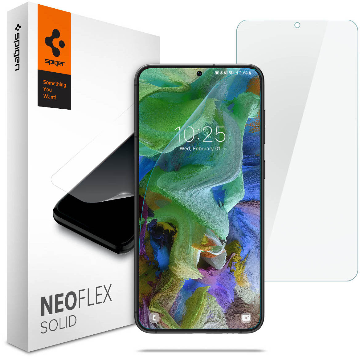 SPIGEN Neo Flex 2Pack do Samsung Galaxy S23+ Przezroczysty Folia