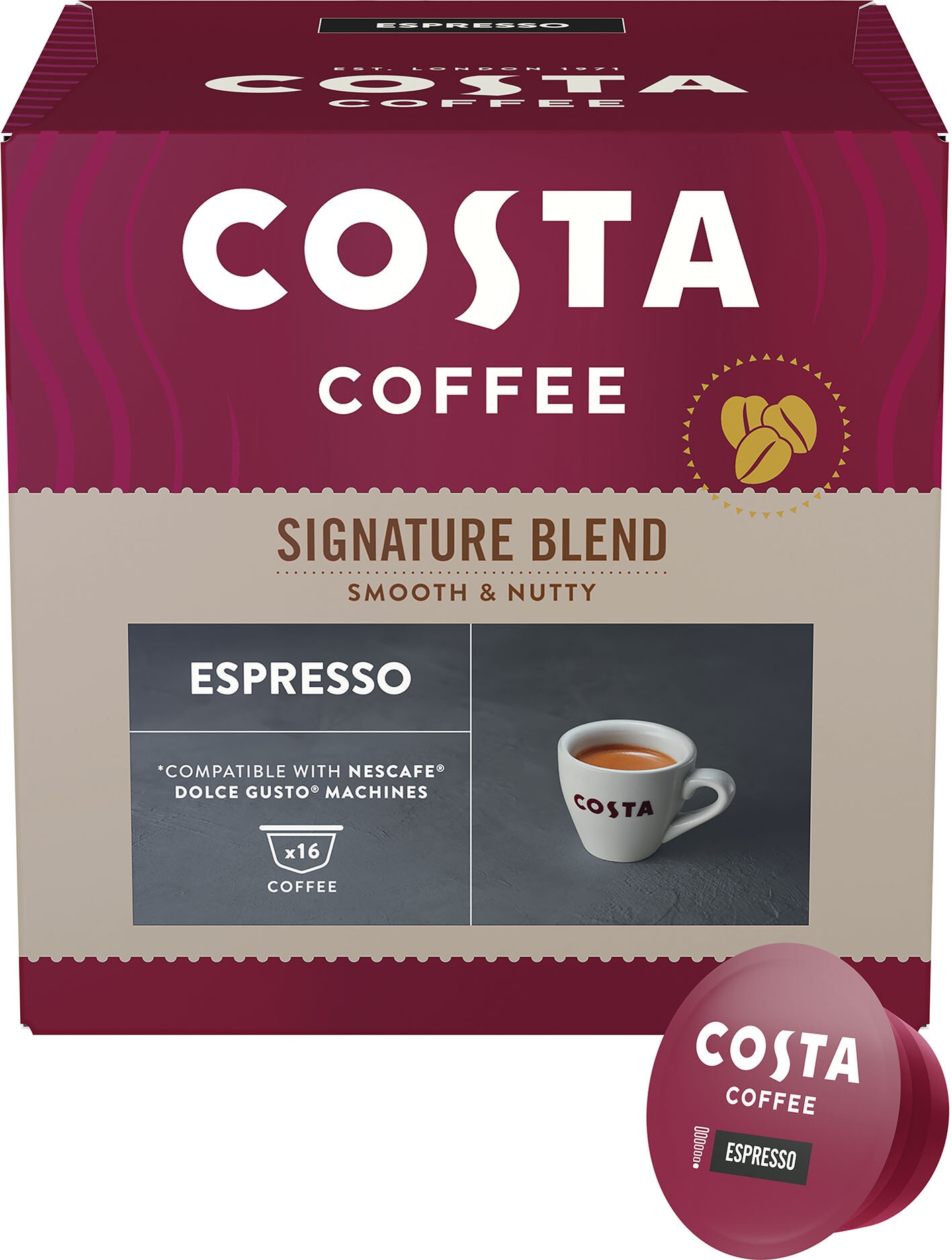 COSTA COFFEE Signature Blend Espresso Kapsułki niskie ceny i opinie w