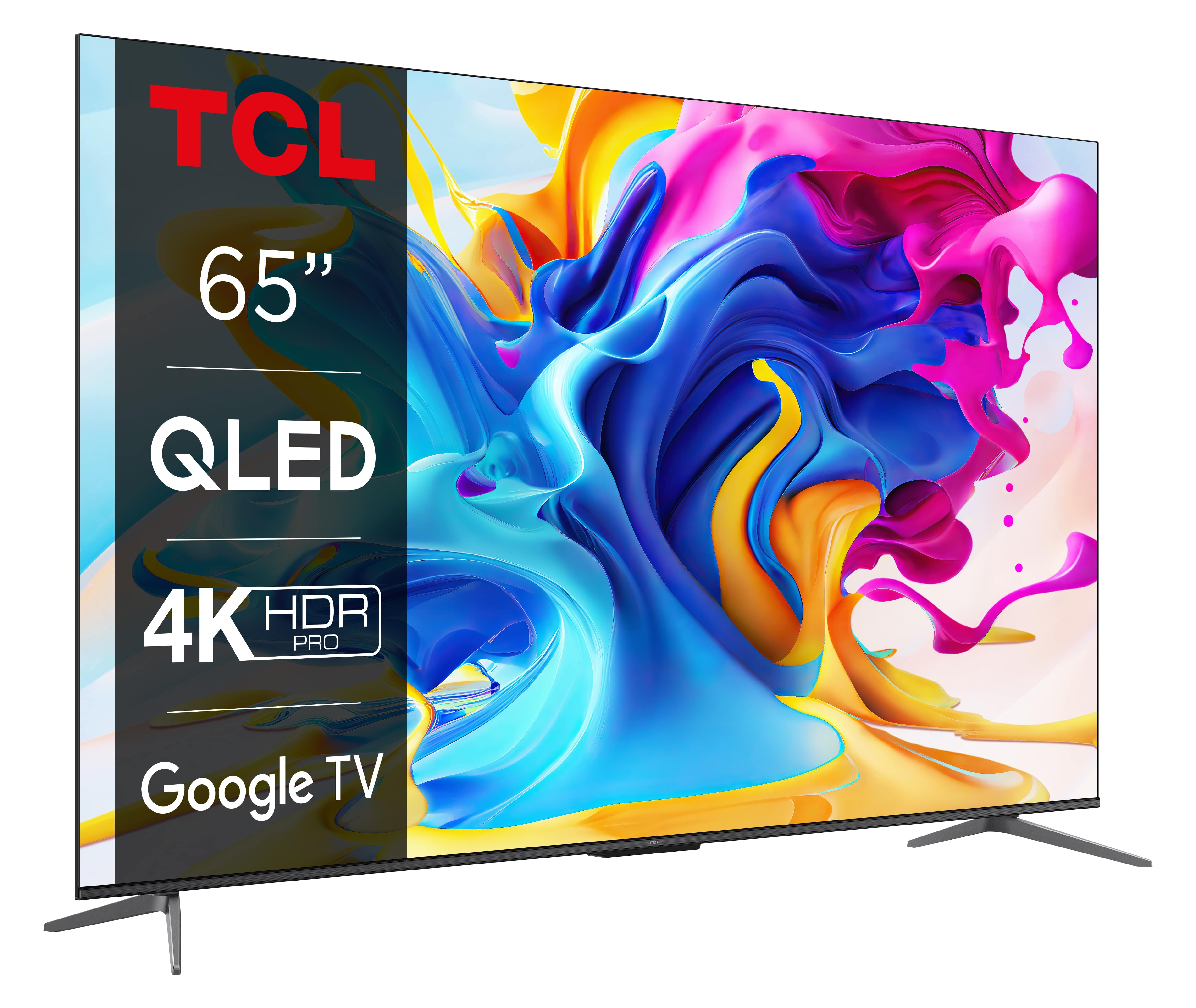 TCL 65C645 65" QLED 4K Google TV Dolby Vision Dolby Atmos HDMI 2.1 ...