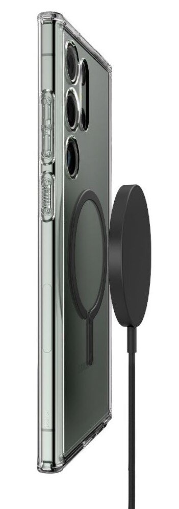 Etui Spigen do Samsung Galaxy S24 Ultra, Ultra Hybrid OneTap Ring,  przezroczyste białe - sklep