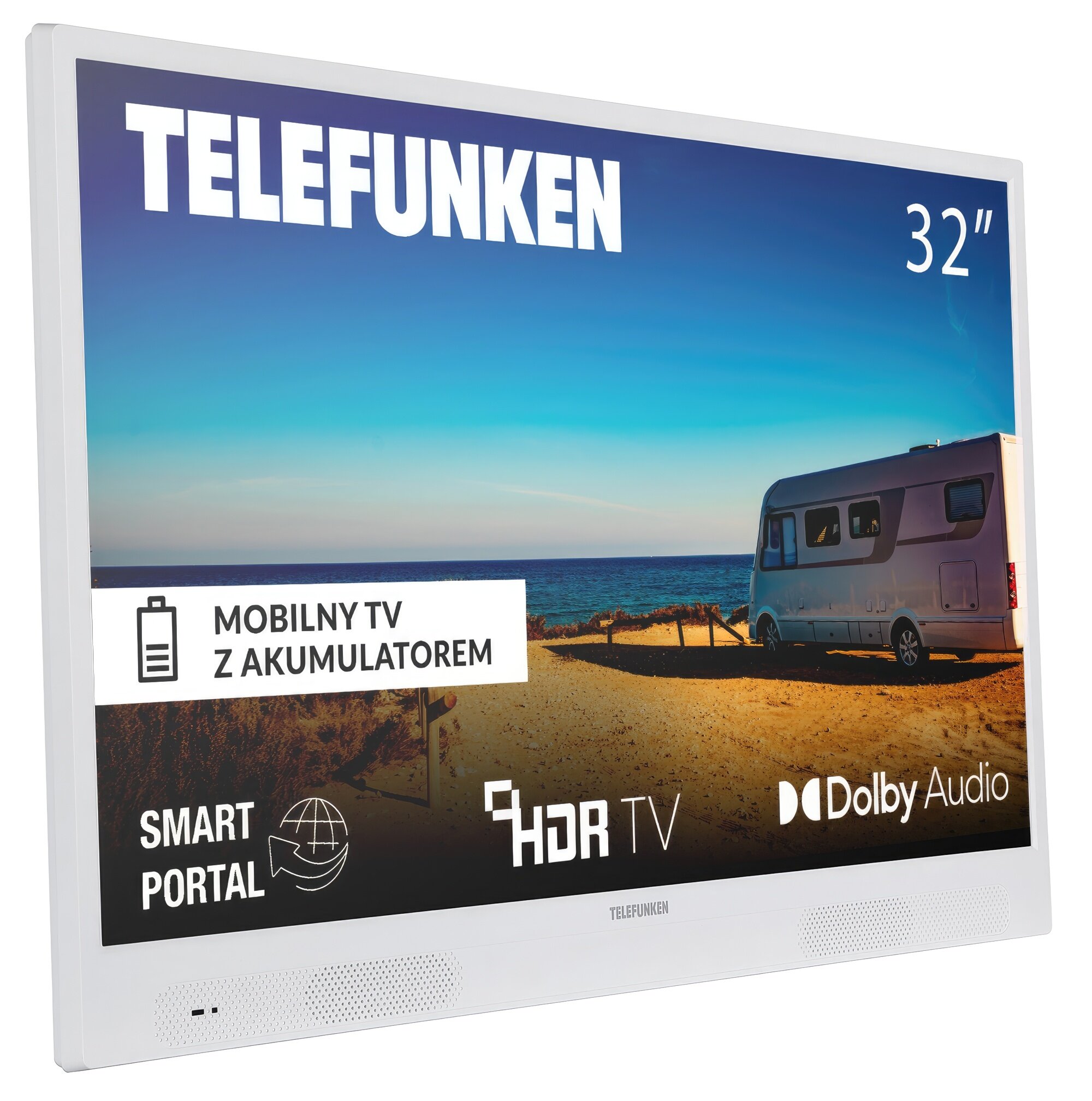 TELEFUNKEN 32HGP7450W 32" LED DVB-T2-HEVC-H.265 Telewizor - niskie ceny ...