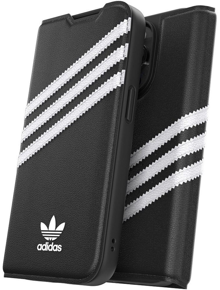 Vooravond Heerlijk Structureel ADIDAS Snap Case Booklet do Apple iPhone 14 Pro Czarny Etui - niskie ceny i  opinie w Media Expert