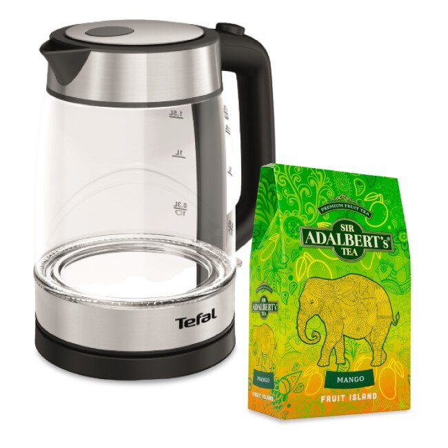 TEFAL KI700830 + Herbata ADALBERTS Mango 80 g Czajnik - niskie ceny i ...