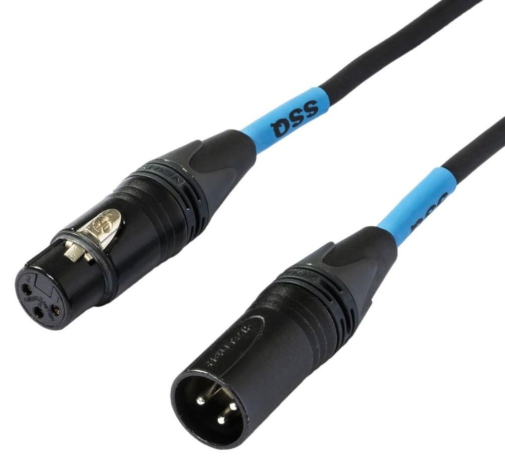 XLR kabel | V ↔ M | Procab | CAB901 | 15 meter (Gebalanceerd, Stereo, 3-pins) procab