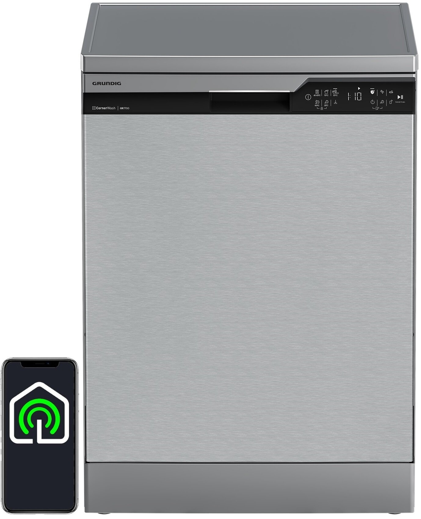 GRUNDIG GNFP4621XB Zmywarka - niskie ceny i opinie w Media Expert