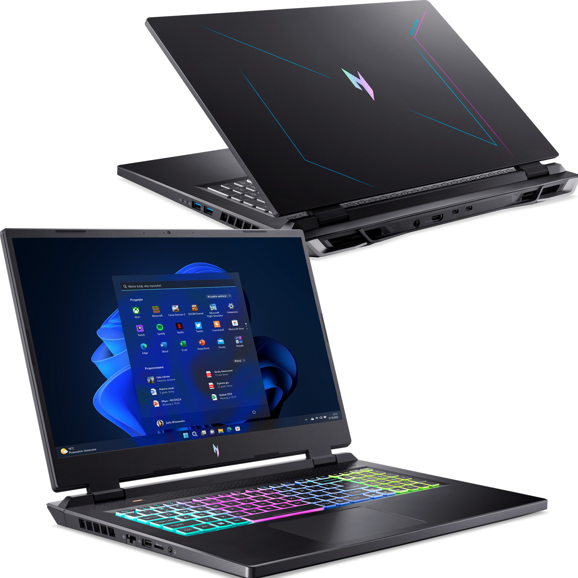 ACER Nitro AN17-41-R82D 17.3