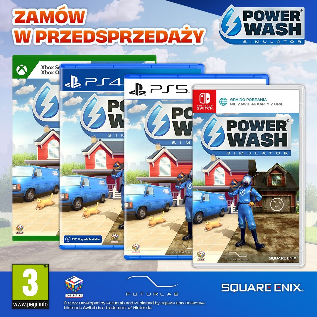 PowerWash Simulator, PlayStation 4 