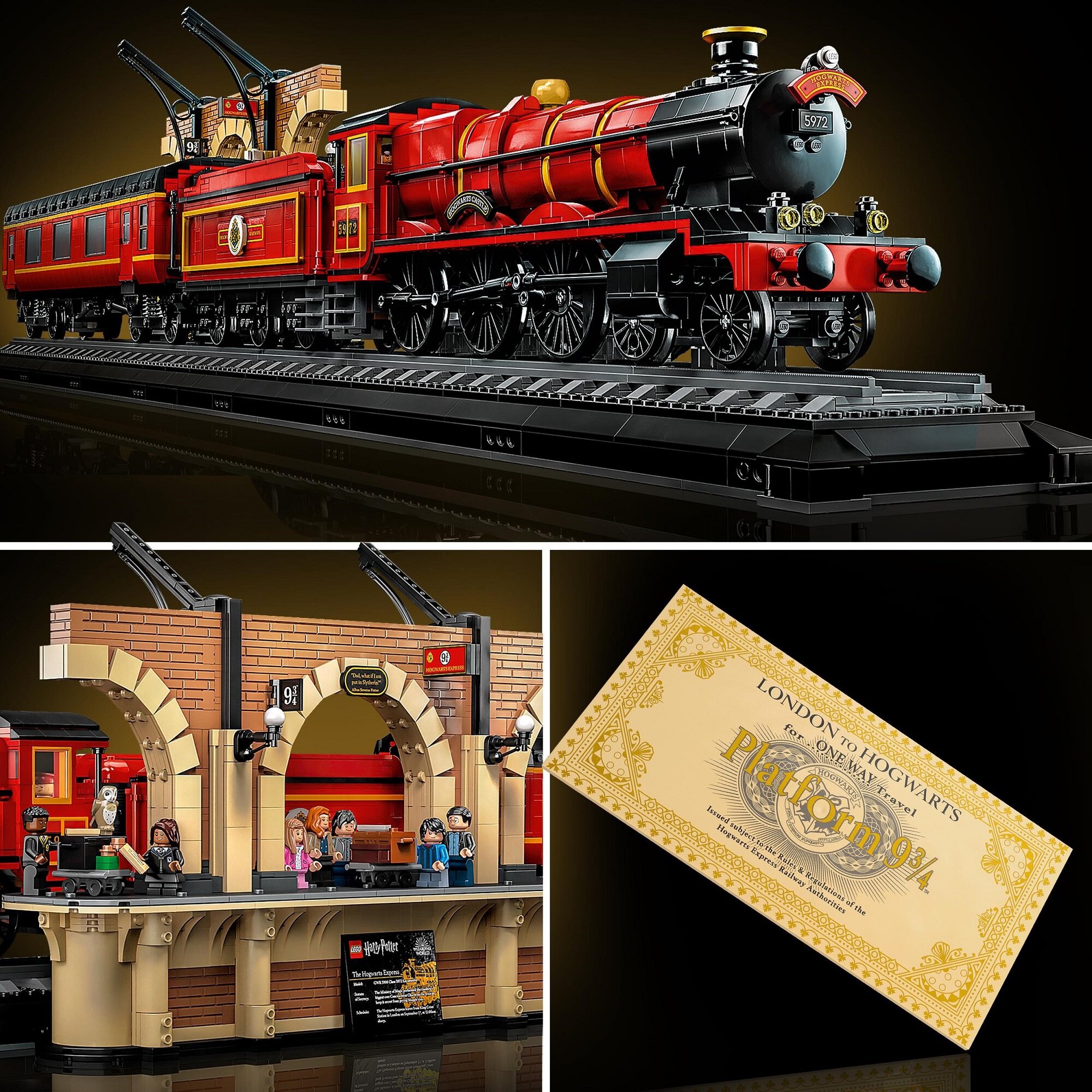 Lego Harry Potter Hogwarts Express Edição Colecionador 76405 - Brinquedos  de Montar e Desmontar - Magazine Luiza