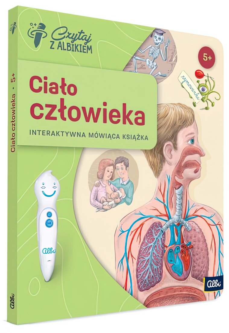 Czytaj Z Albikiem Ciało Człowieka Albikiem Ciało Człowieka 72304 Książka dla dzieci Czytaj z - niskie