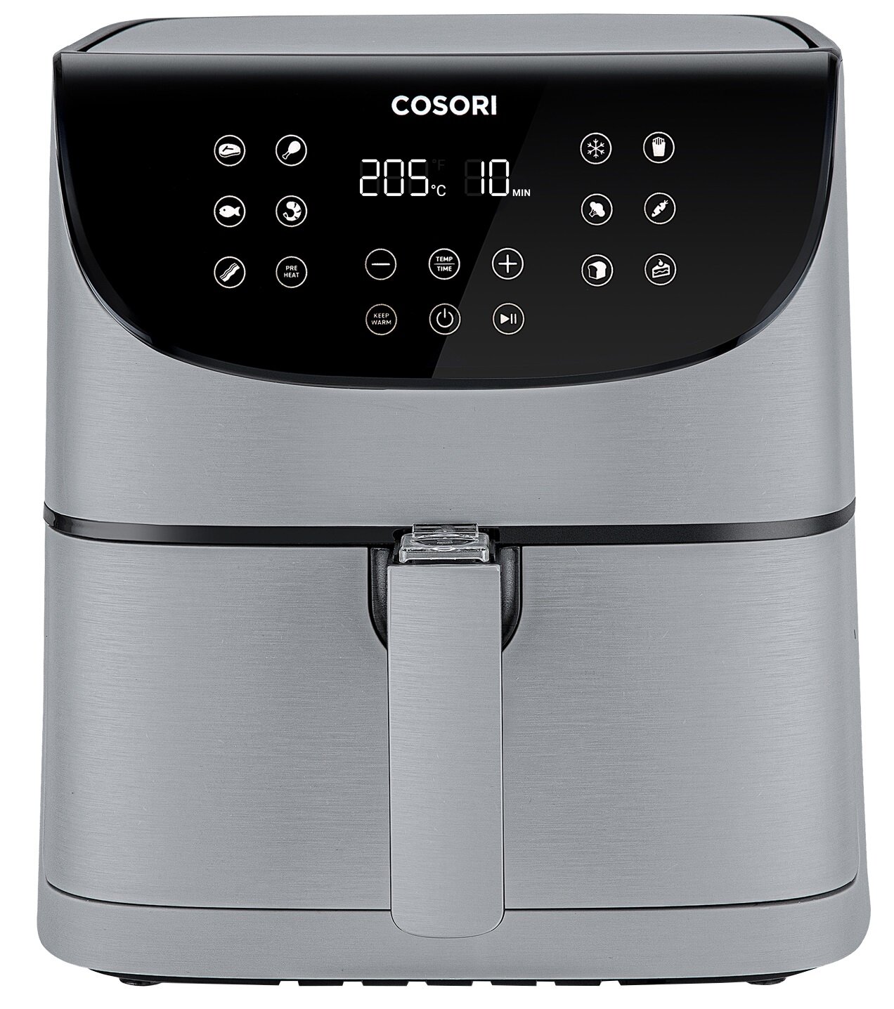 COSORI CP158AFRXA Air Fryer Szary Frytkownica beztłuszczowa niskie