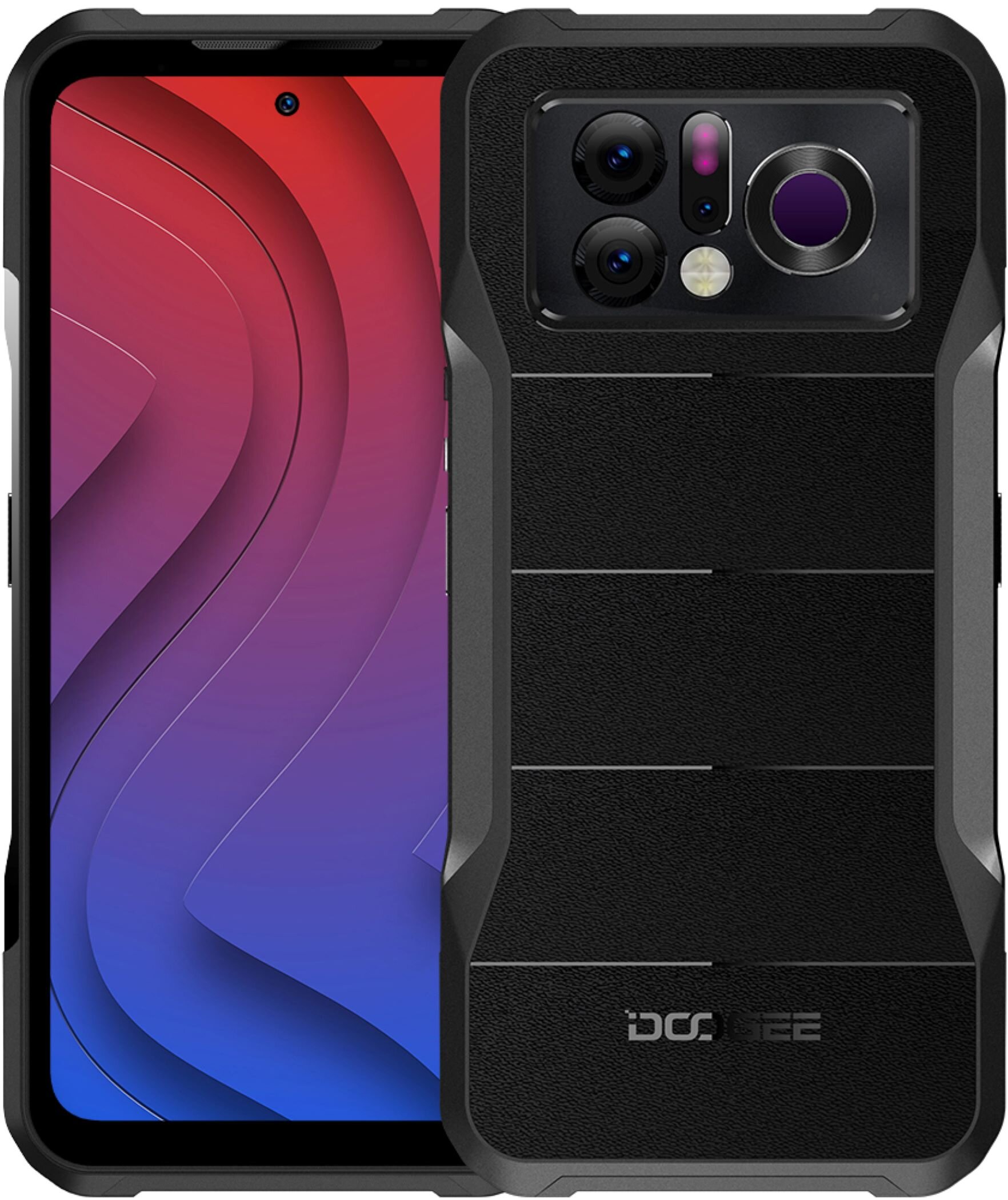 WIMSPEED Cover per Doogee V20 Pro (6.43 ) con Rotazione 360° Supporto Anello Metallico, Ultra Sottile Antiurto X Anti-Graffio Morbido Silicone TPU Bumper Nero Custodia per Doogee V20 Pro