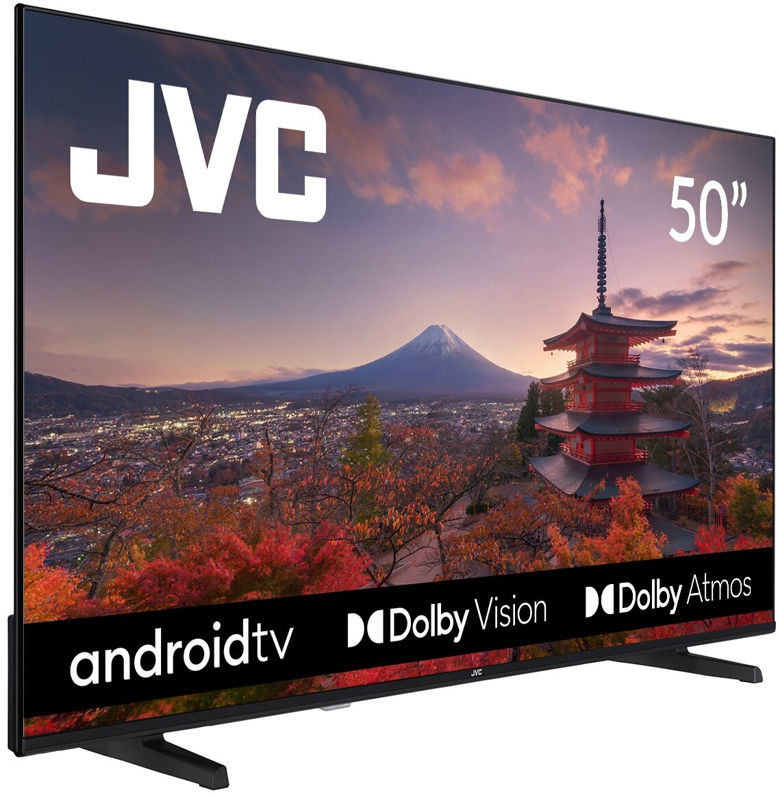 JVC LT50VA3300 50" LED 4K Android TV Dolby Vision Dolby Atmos HDMI 2.1