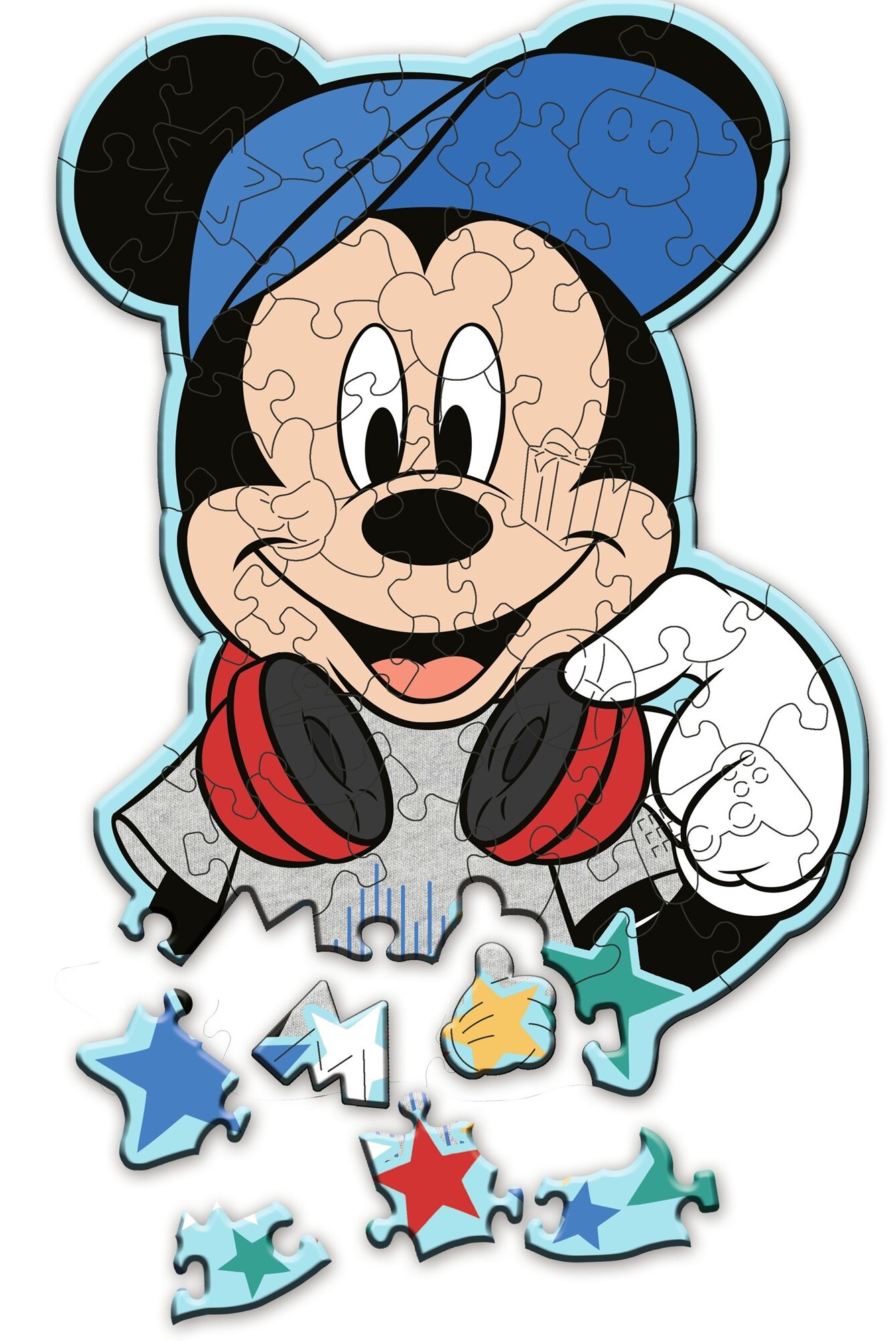 Trefl Disney Mickey Mouse Woodcraft Jigsaw Puzzle - 505pc