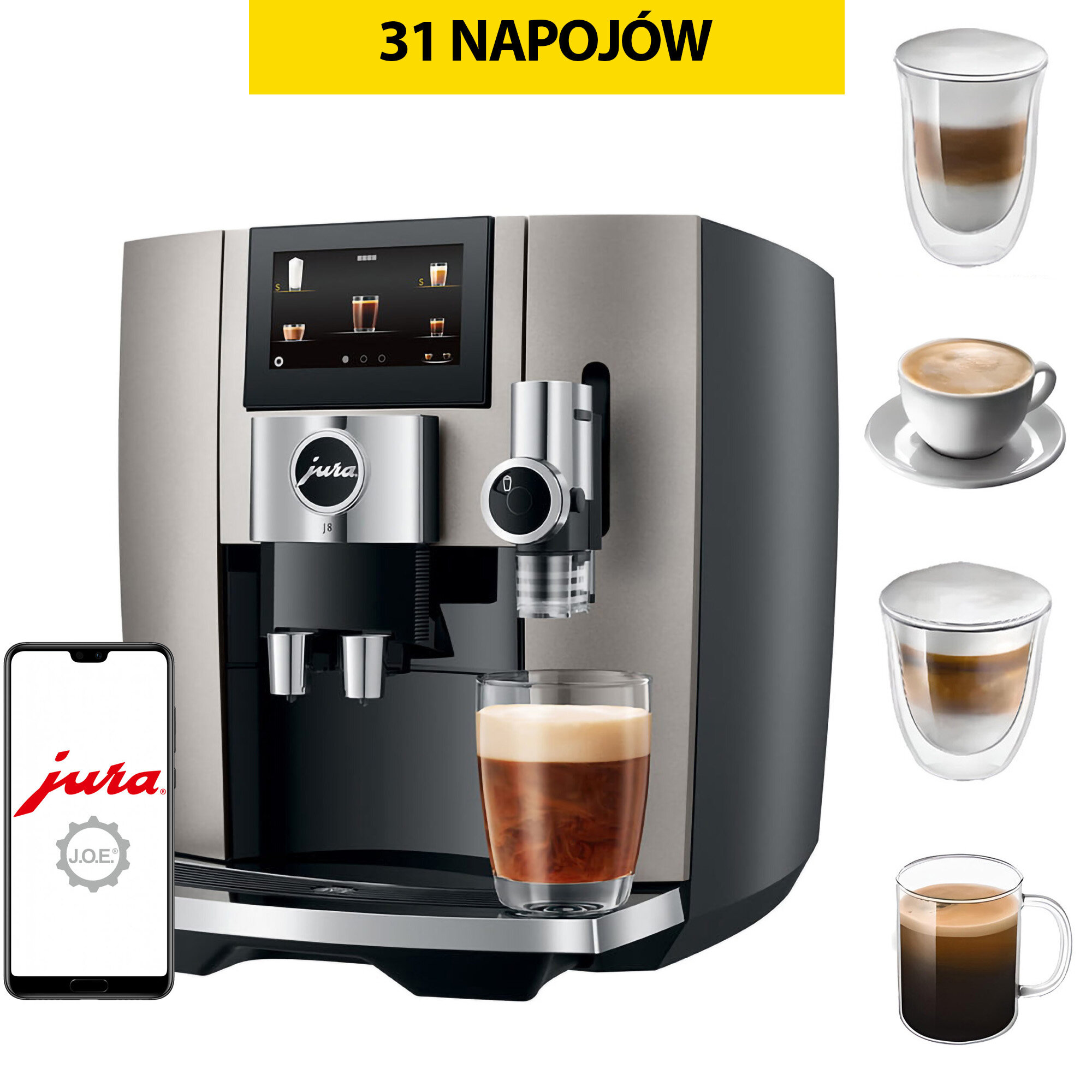JURA J8 Midnight Silver EA Ekspres Niskie Ceny I Opinie W Media Expert jura-j8-midnight-silver-ea-ekspres-niskie-ceny-i-opinie-w-media-expert