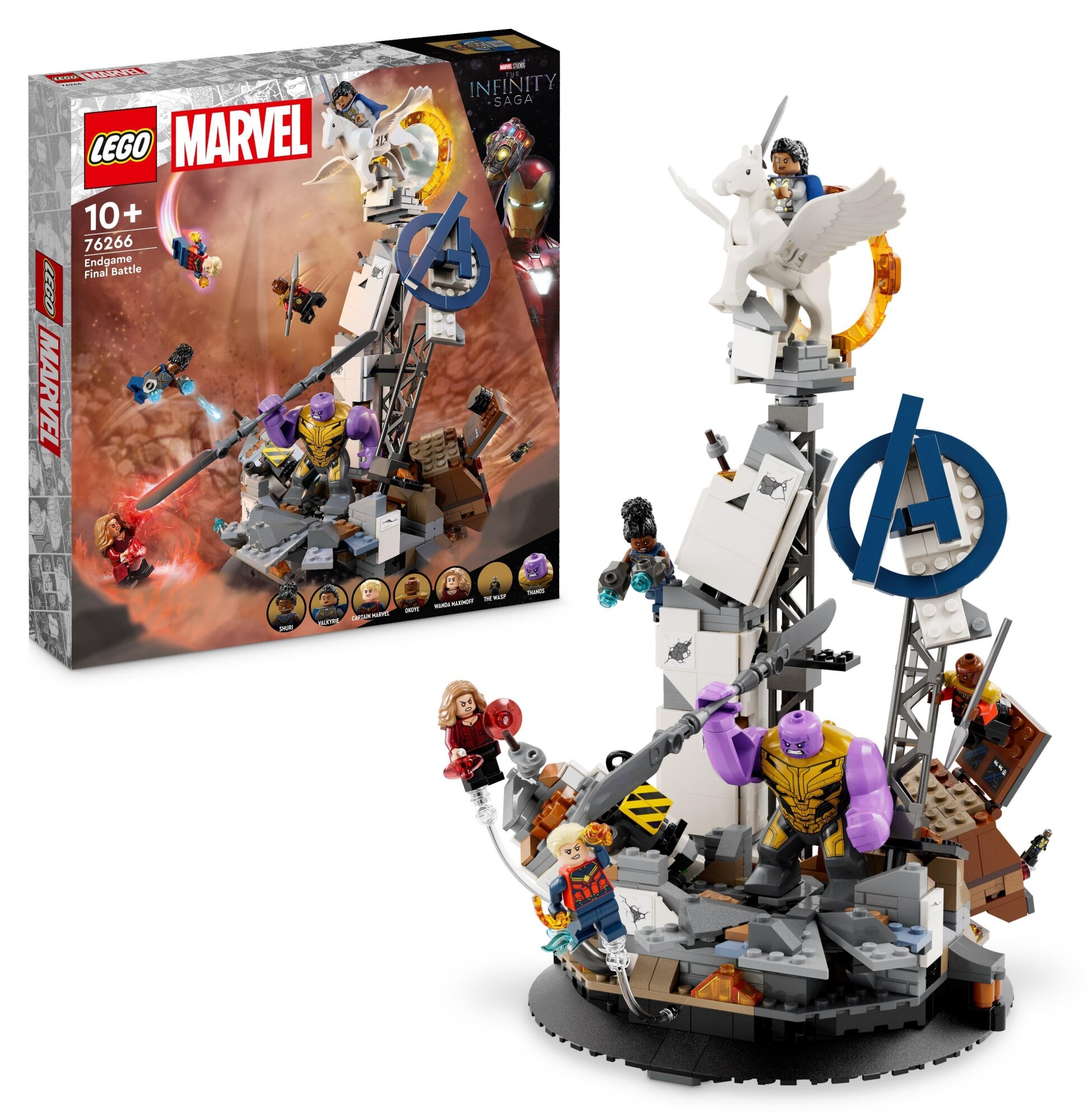 LEGO 76266 Marvel Koniec gry ostateczna bitwa niskie ceny i opinie