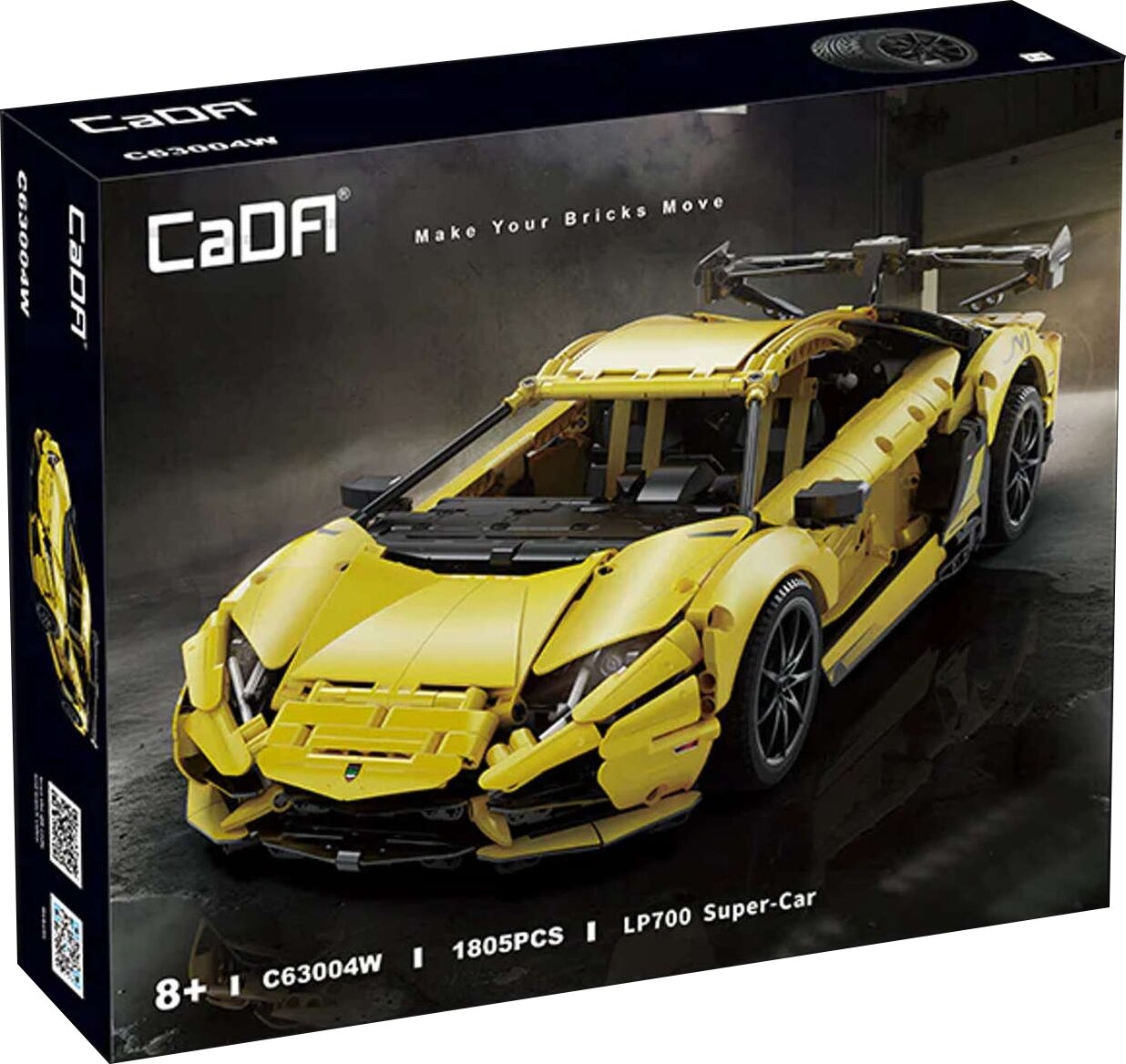 CADA Make Your Bricks Move Lamborghini Aventador LP700 Sports Car ...