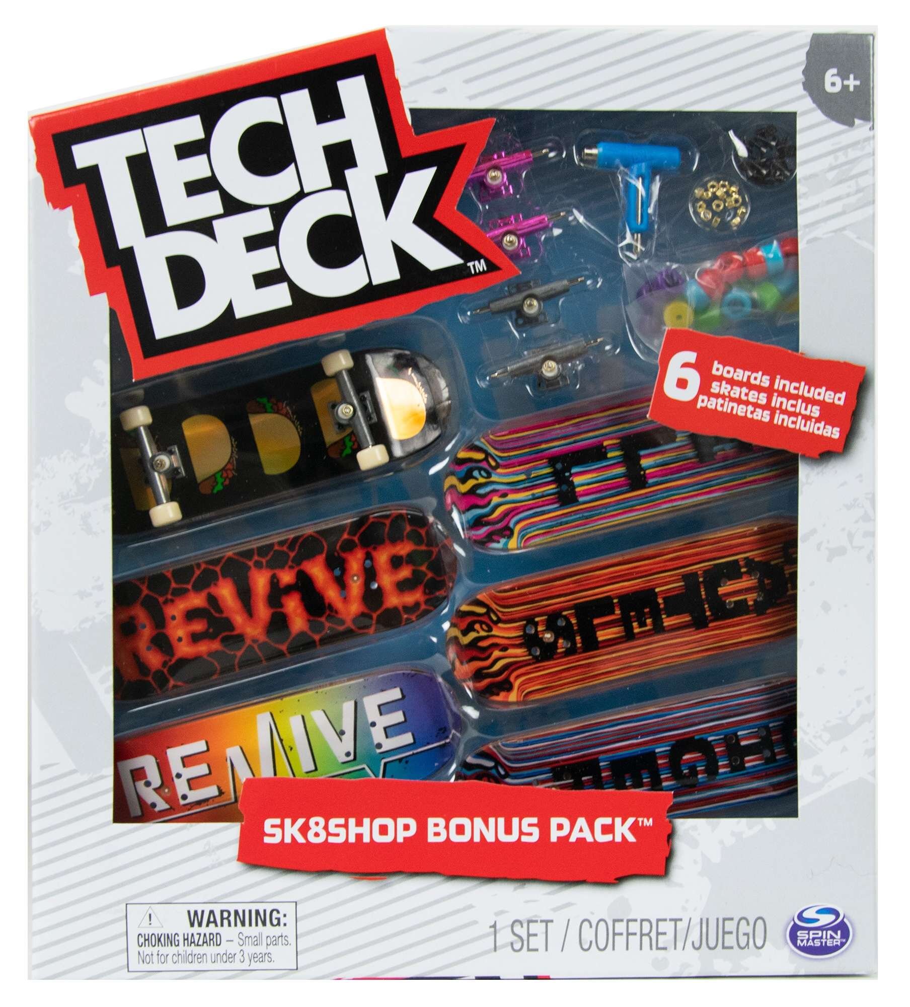 Skate De Dedo Tech Deck Revive Dragon - Multicores - Home