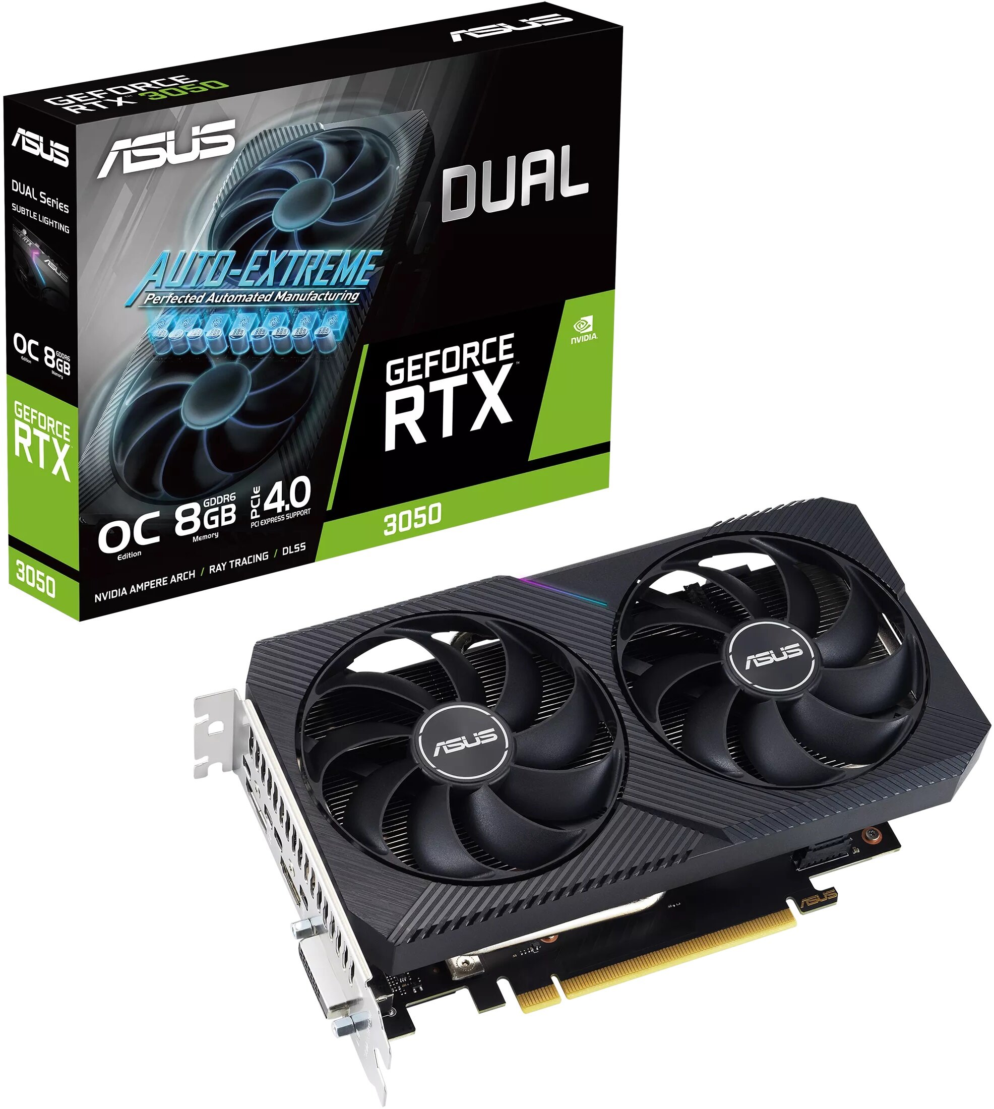 RTX 3050 karty graficzne GeForce - niskie ceny i setki