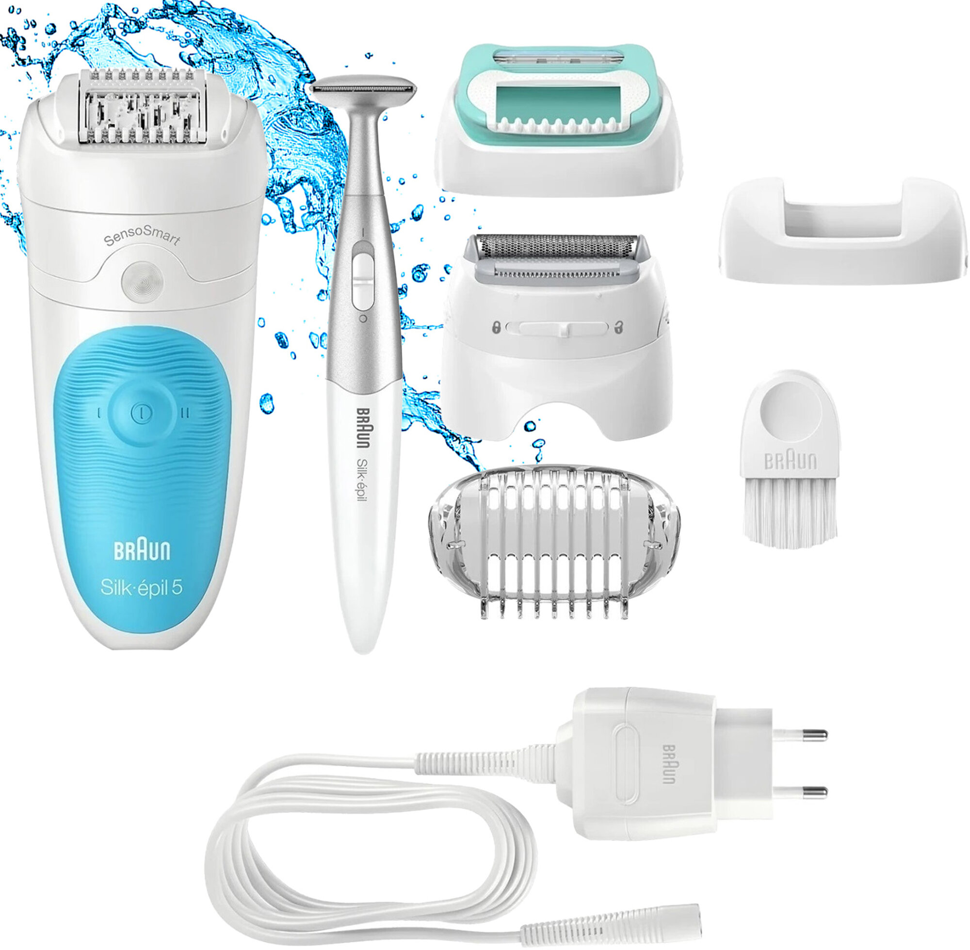 BRAUN Silkepil 5 SensoSmart 5810 Depilator niskie ceny i opinie w Media Expert