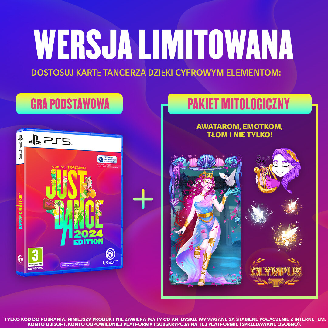 Just Dance 2024 Gra PS5 niskie ceny i opinie w Media Expert