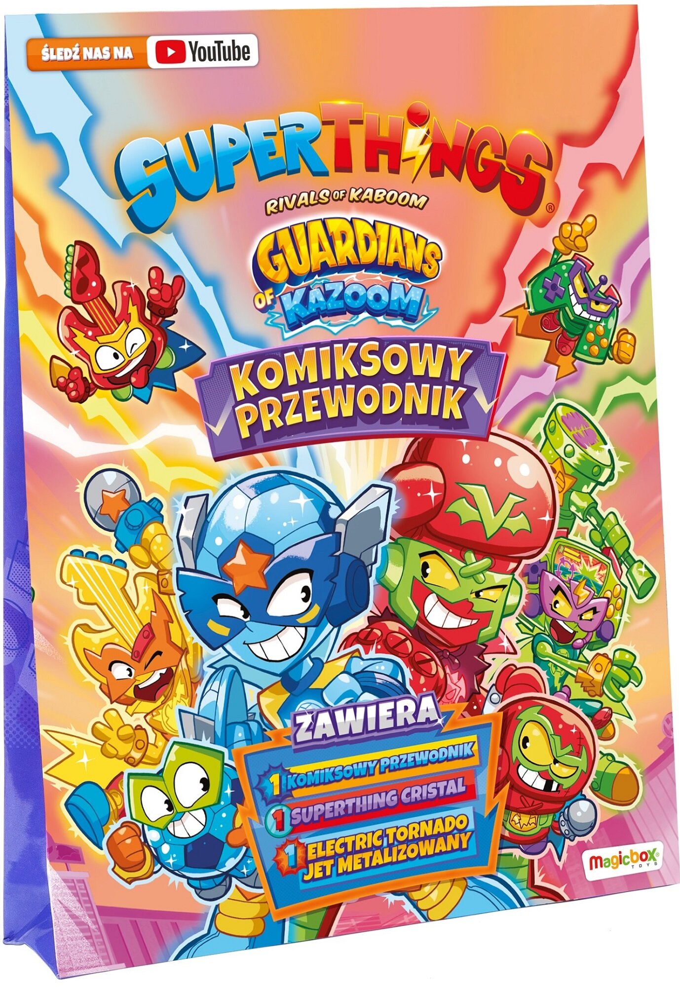 SUPERTHINGS Guardians Of Kazoom – Pack Da 10 SuperThings Con 1 Leader D'Oro Esclusivo