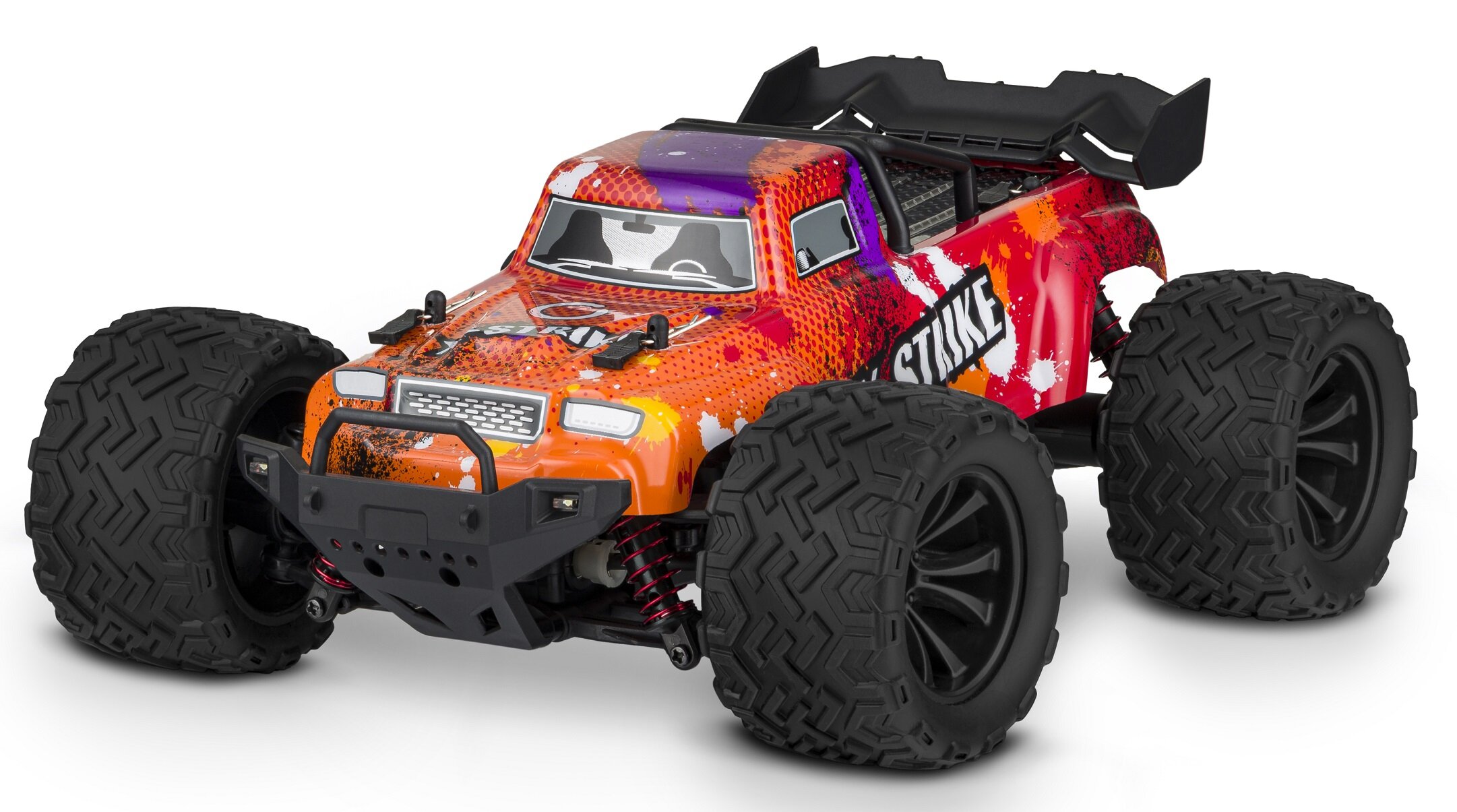 Overmax X-Pace RC Car - 45km/h, 1:18 Scale, 4x4 Drive, 100m Range, LED Lighting, 30 min Playtime, Independent Suspension, TUV Certified, Ideal Gift for Children 14 Overmax X-Pace RC Car - 45km/h, 1:18 Scale, 4x4 Drive, 100m Range, LED Lighting, 30 min Playtime, Independent Suspension, TUV Certified, Ideal Gift for Children 14