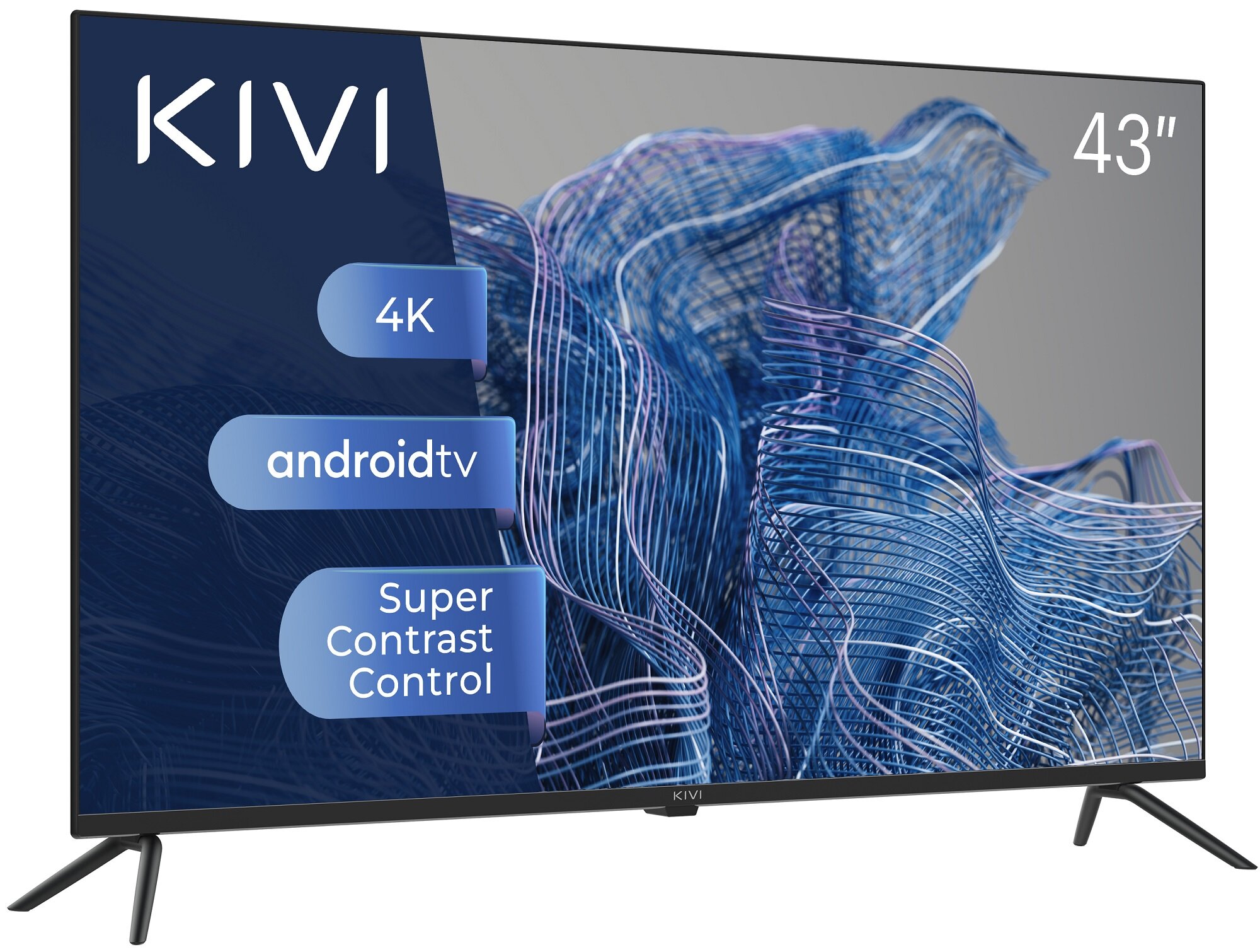 KIVI 43U740NB 43" LED 4K Android TV Telewizor - niskie ceny i opinie w ...