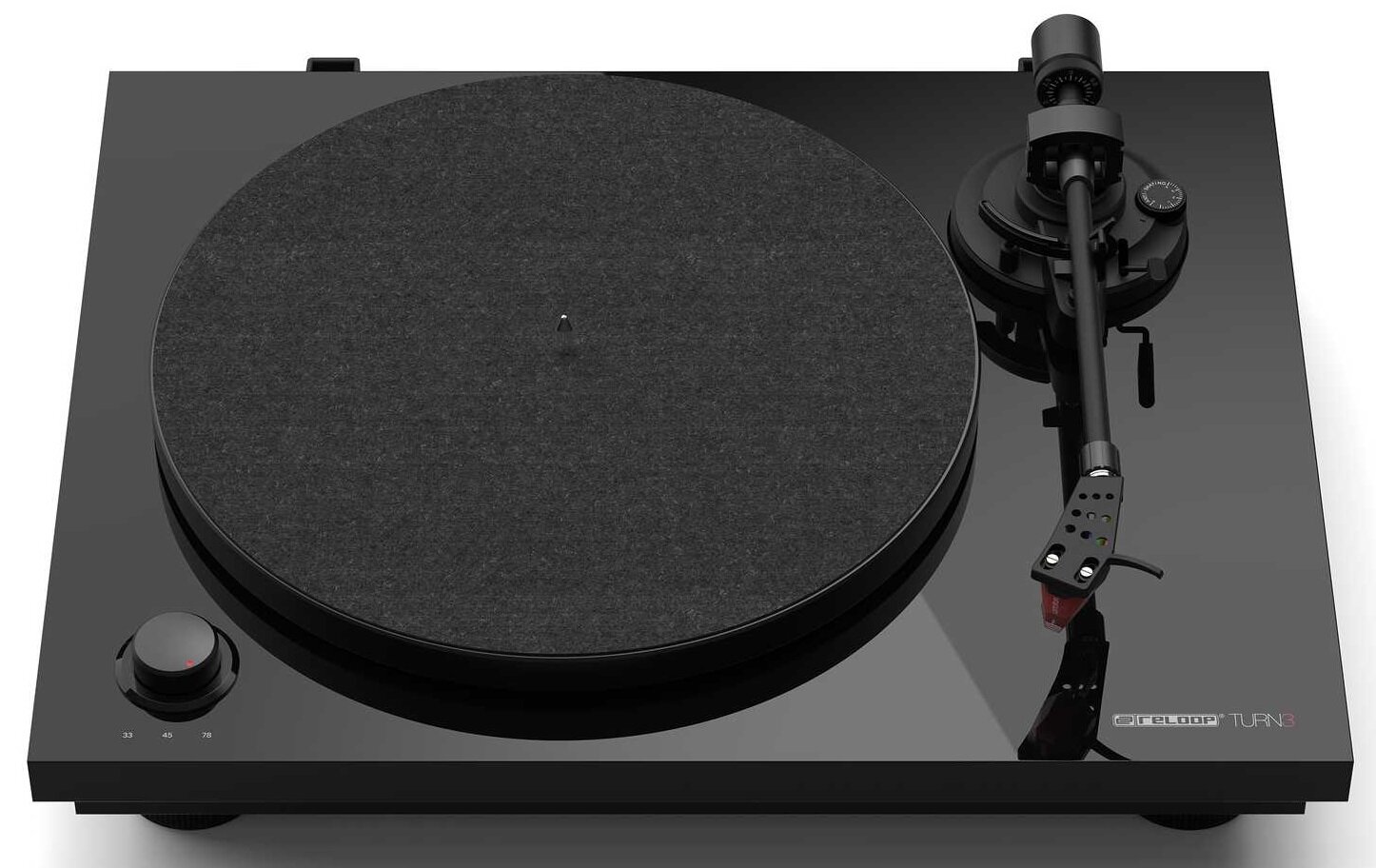 RELOOP Turn 3 MK2 Czarny Gramofon niskie ceny i opinie w Media Expert