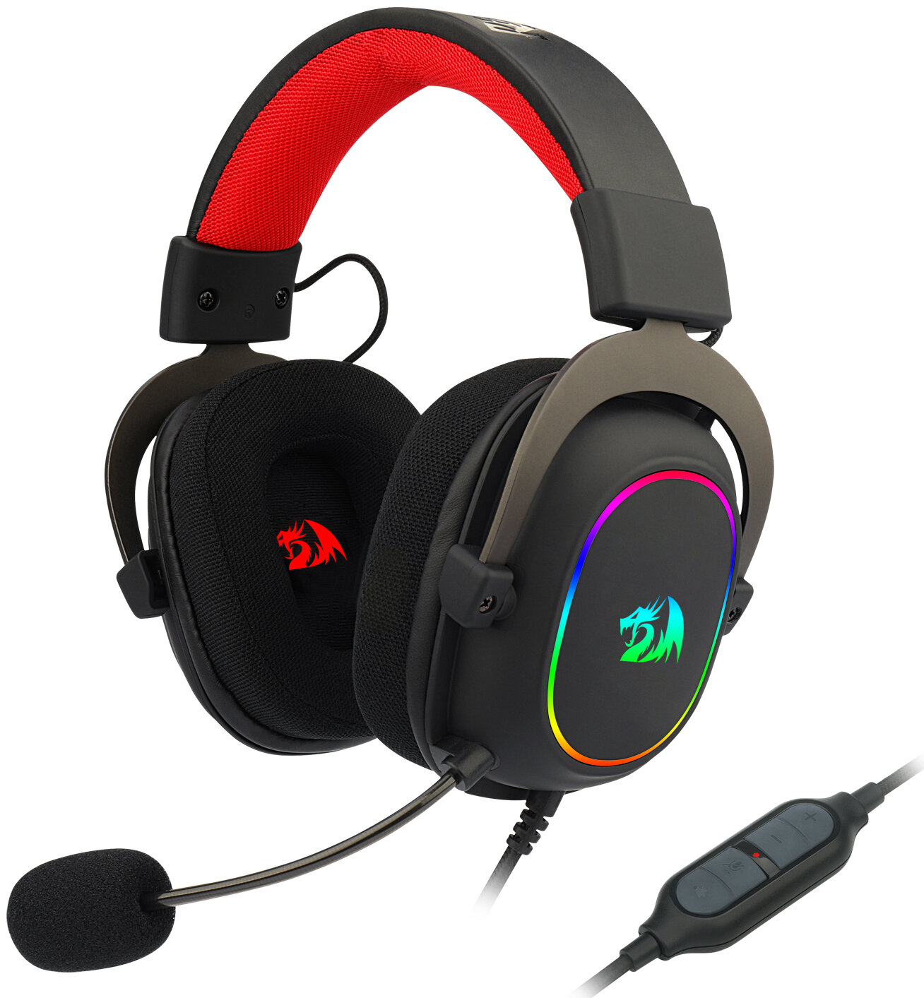 REDRAGON Zeus X H510 RGB Czarny Słuchawki - niskie ceny i opinie w ...