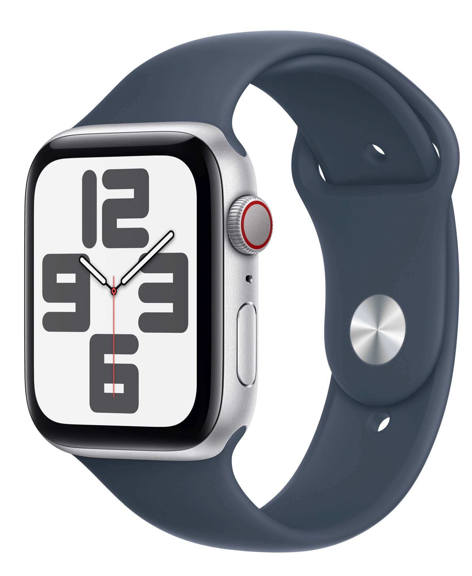 APPLE Watch SE 2gen GPS + Cellular 44mm koperta z aluminium (srebrny ...