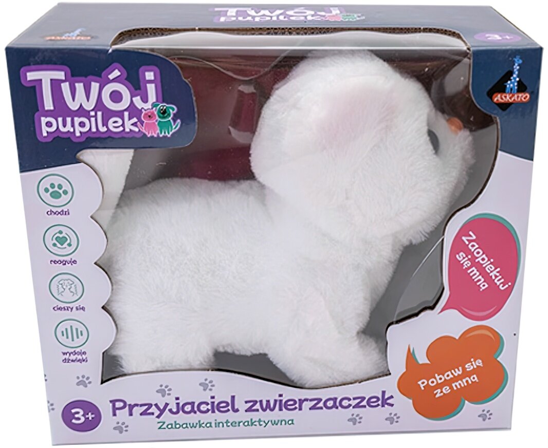 ASKATO Twój pupilek Kotek 123318 Zabawka interaktywna - niskie ceny i ...