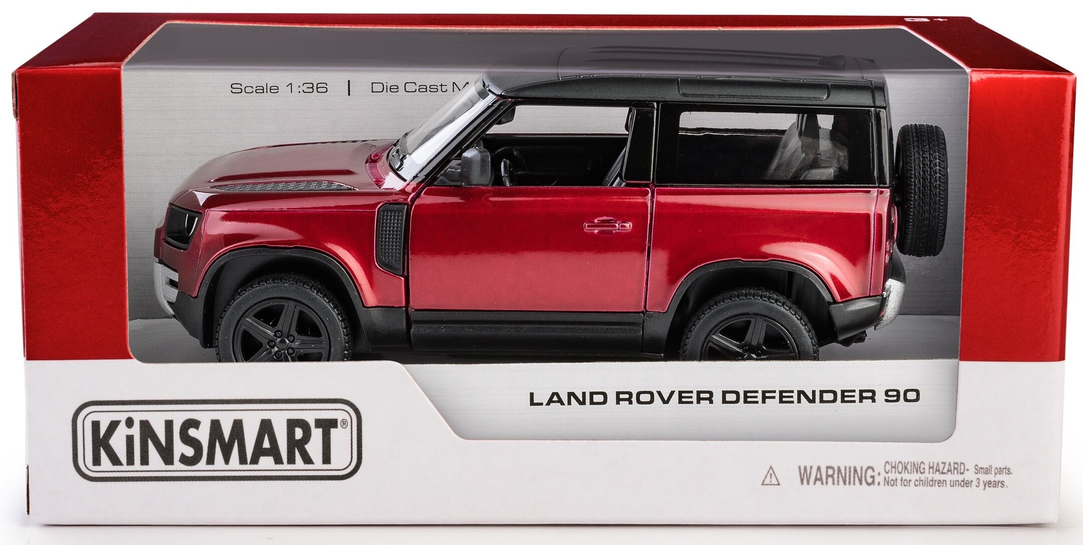 Smart Land Rover KINSMART Land Rover Defender 90 M-864 Samochód - niskie ceny i opinie w ...