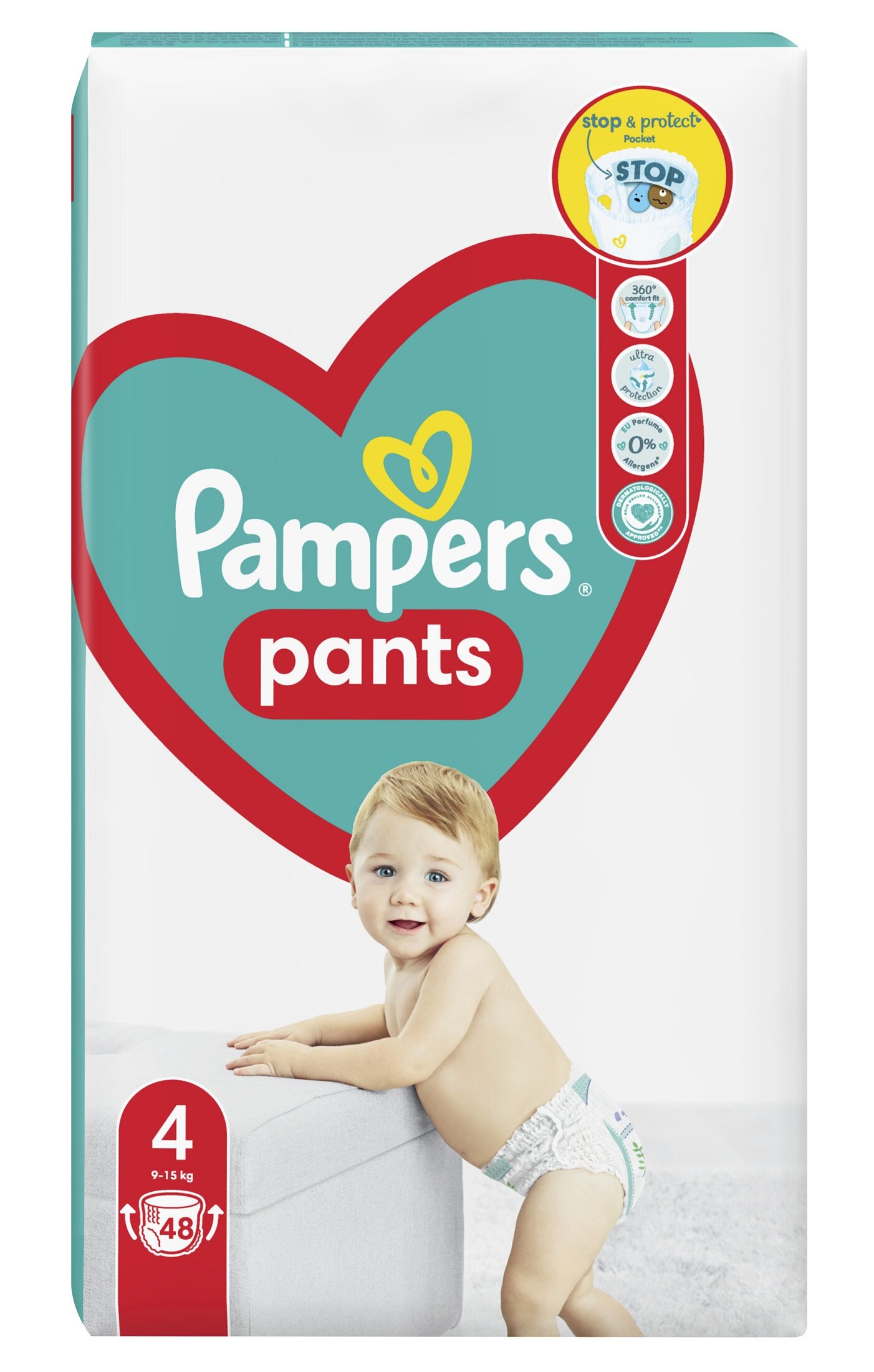 PAMPERS Pants 4 (48 szt.) Pieluchomajtki niskie ceny i opinie w Media Expert