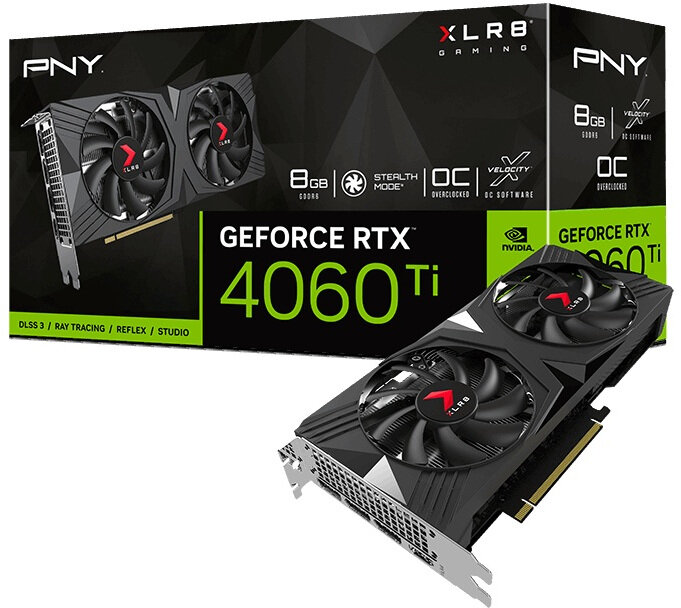 RTX 4060 Ti karty graficzne GeForce - niskie ceny i setki