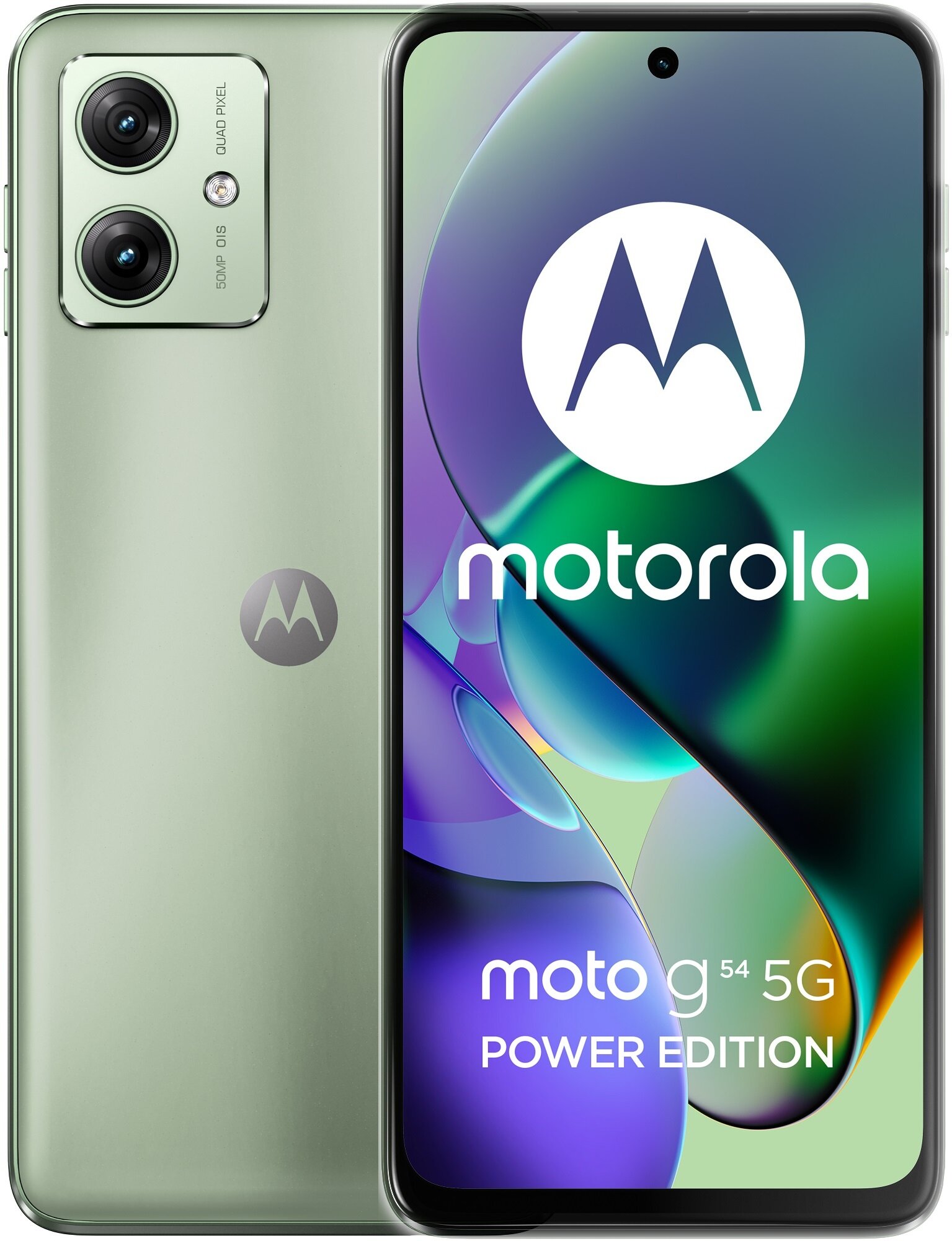 Motorola Moto G54 Power 5G Dual SIM Verde de 256GB e 12GB RAM - XT2343