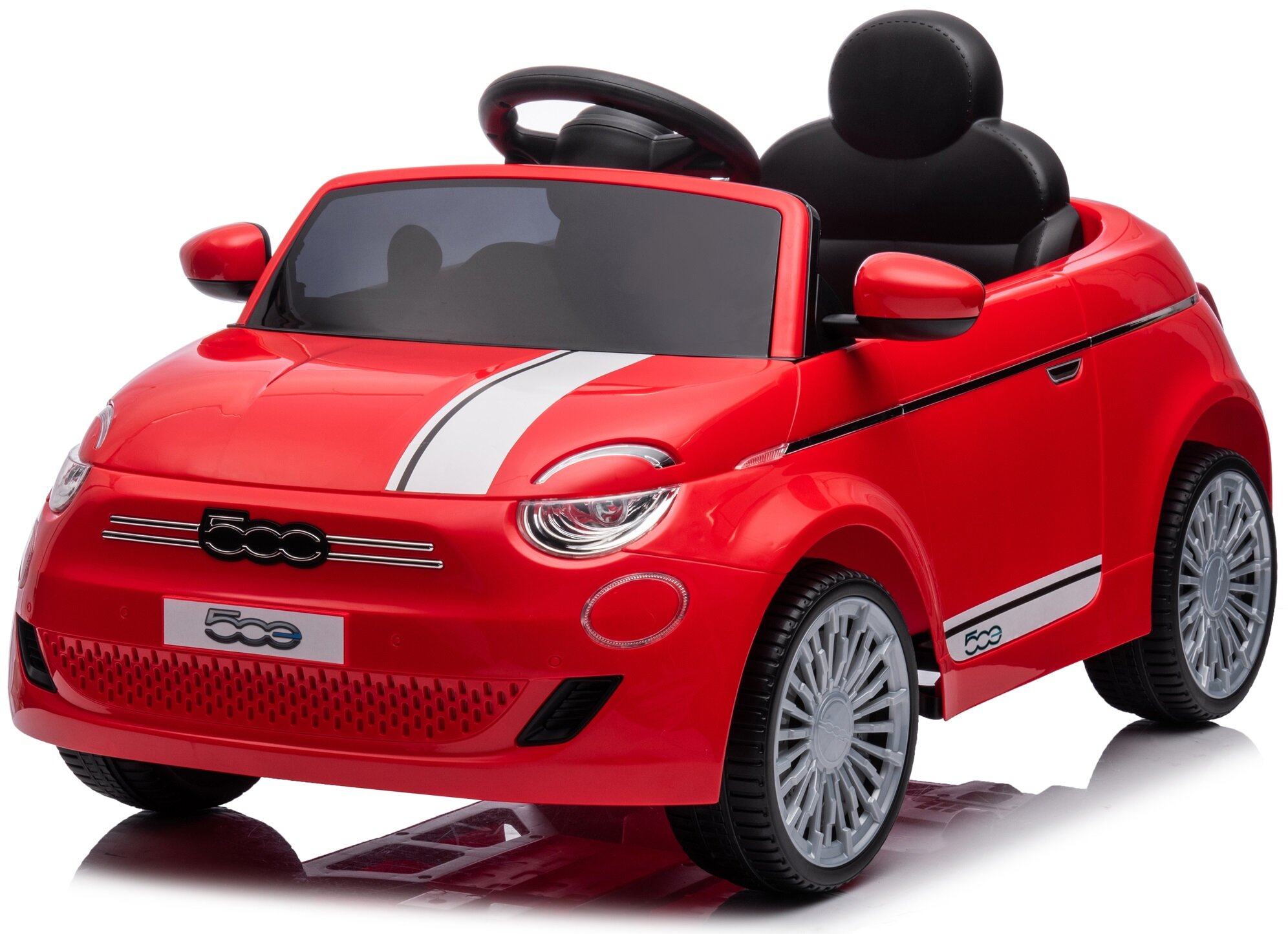 SUN BABY Fiat 500 Czerwony Samochód dla dziecka niskie ceny i opinie