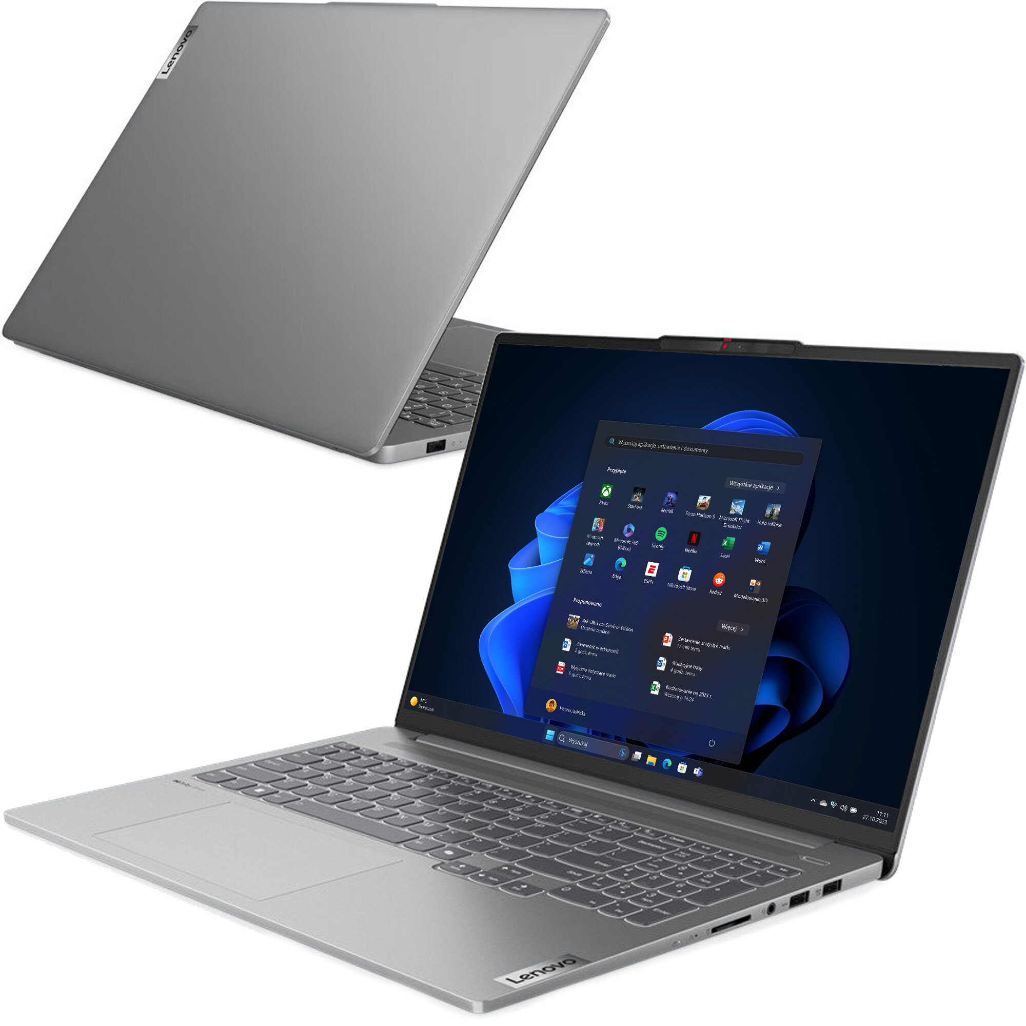 LENOVO IdeaPad 5 Pro 16" Laptop - AMD Ryzen 7, 512 GB SSD, Grey - 82L500LFUK - Currys - View #7