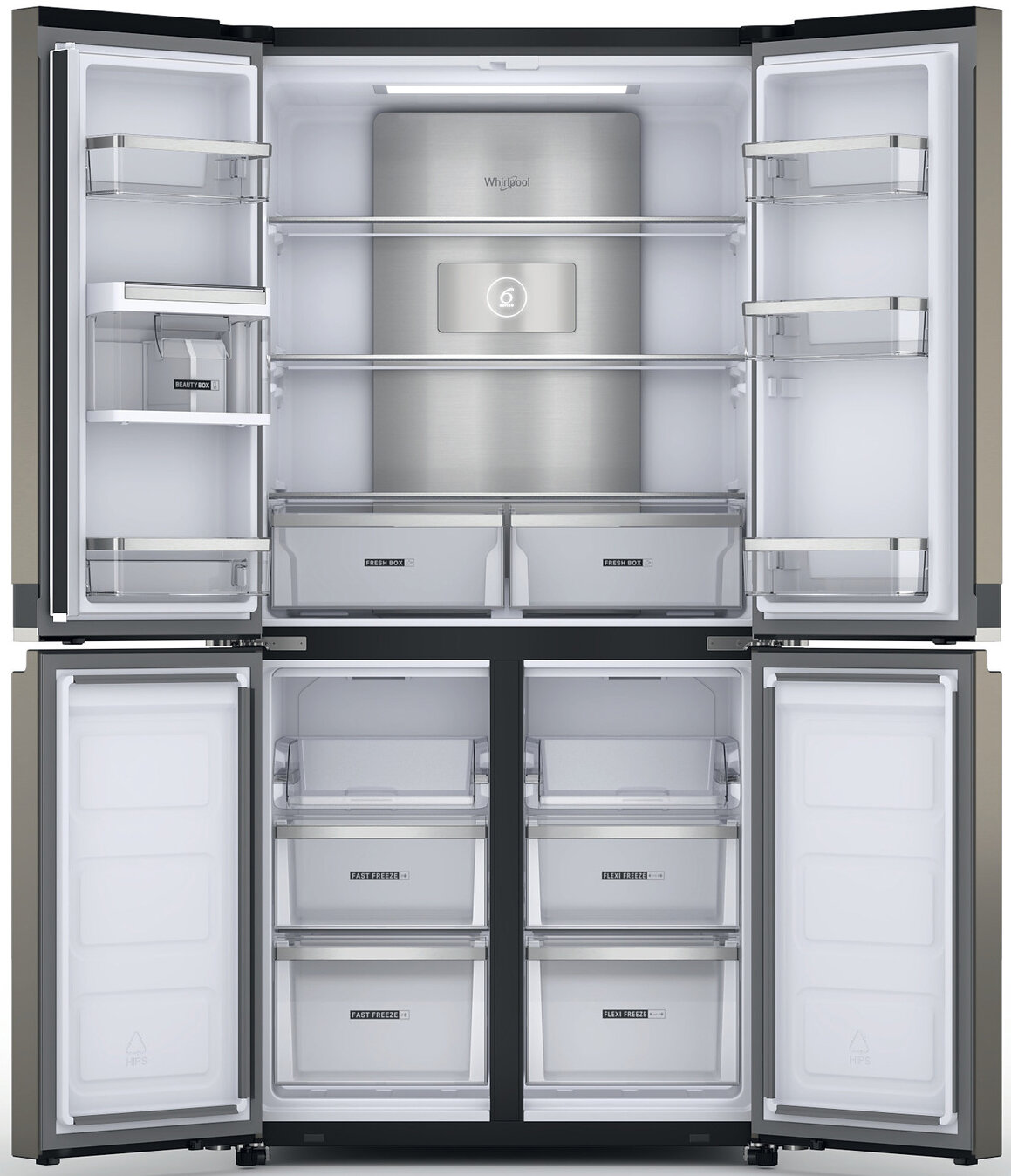 Lodowka-WHIRLPOOL-WQ9-U2BL-EF-