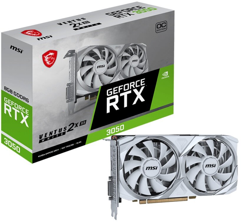 RTX 3050 karty graficzne GeForce - niskie ceny i setki