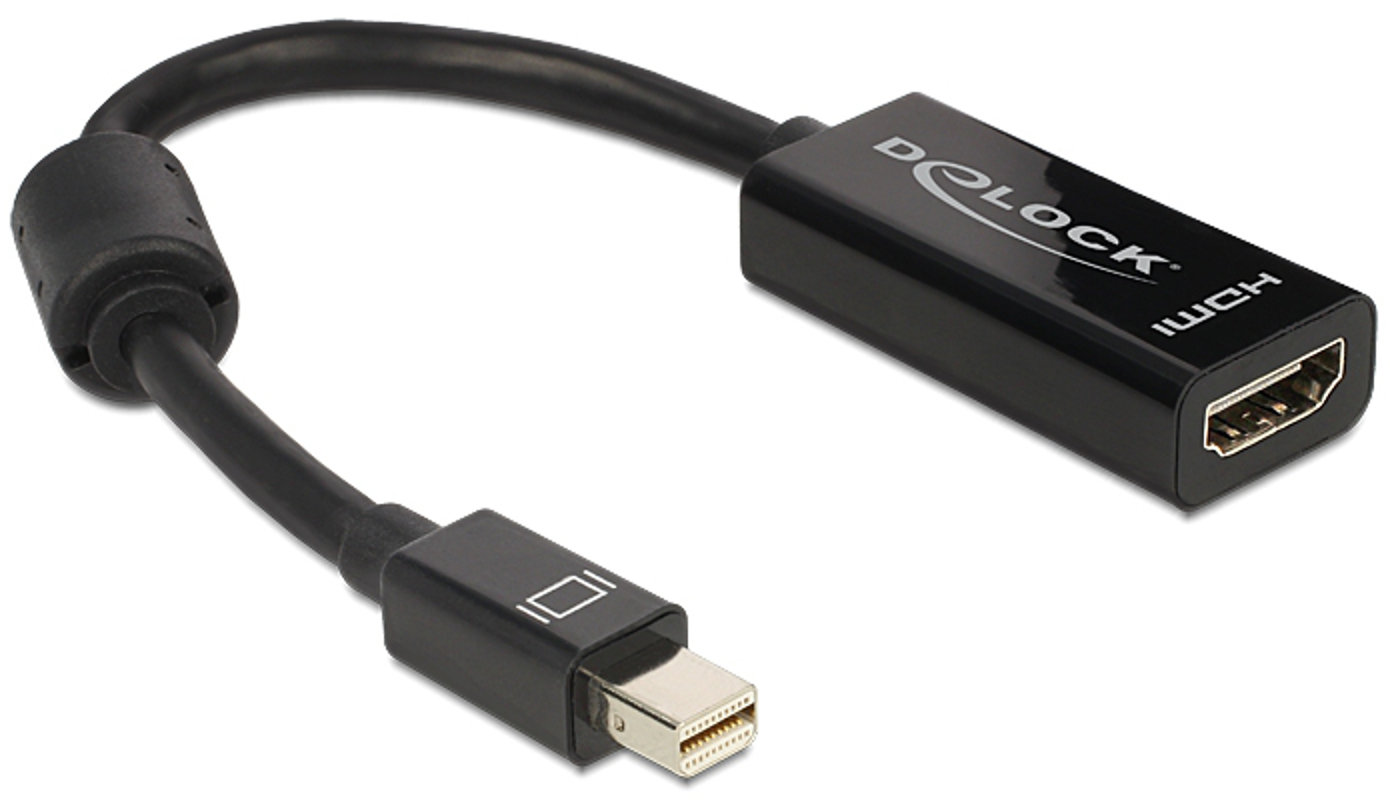 DELOCK 0.12 m Adapter Mini DisplayPort HDMI niskie ceny i opinie w
