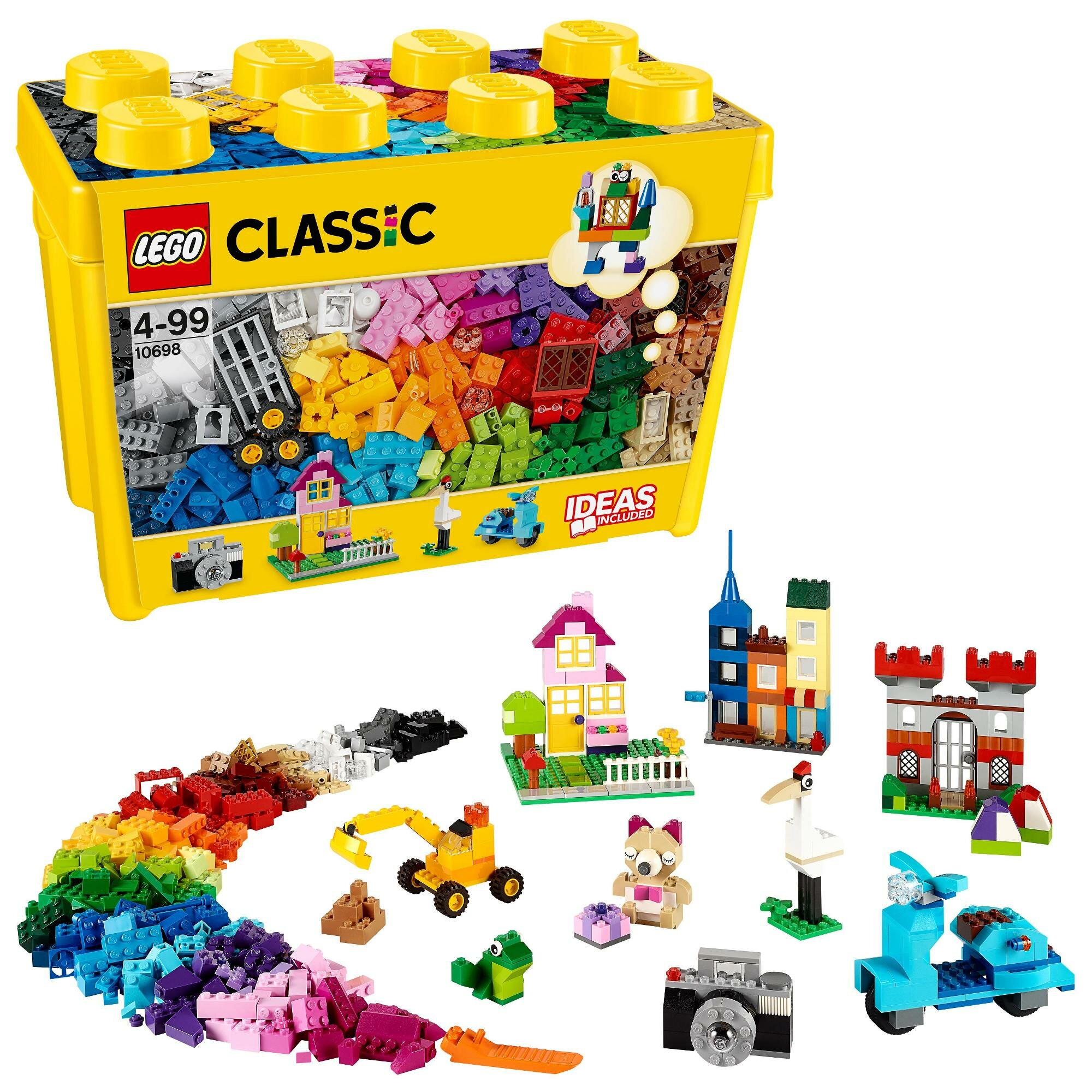 Overskæg overskud her LEGO Classic Kreatywne klocki LEGO 10698 - niskie ceny i opinie w Media  Expert