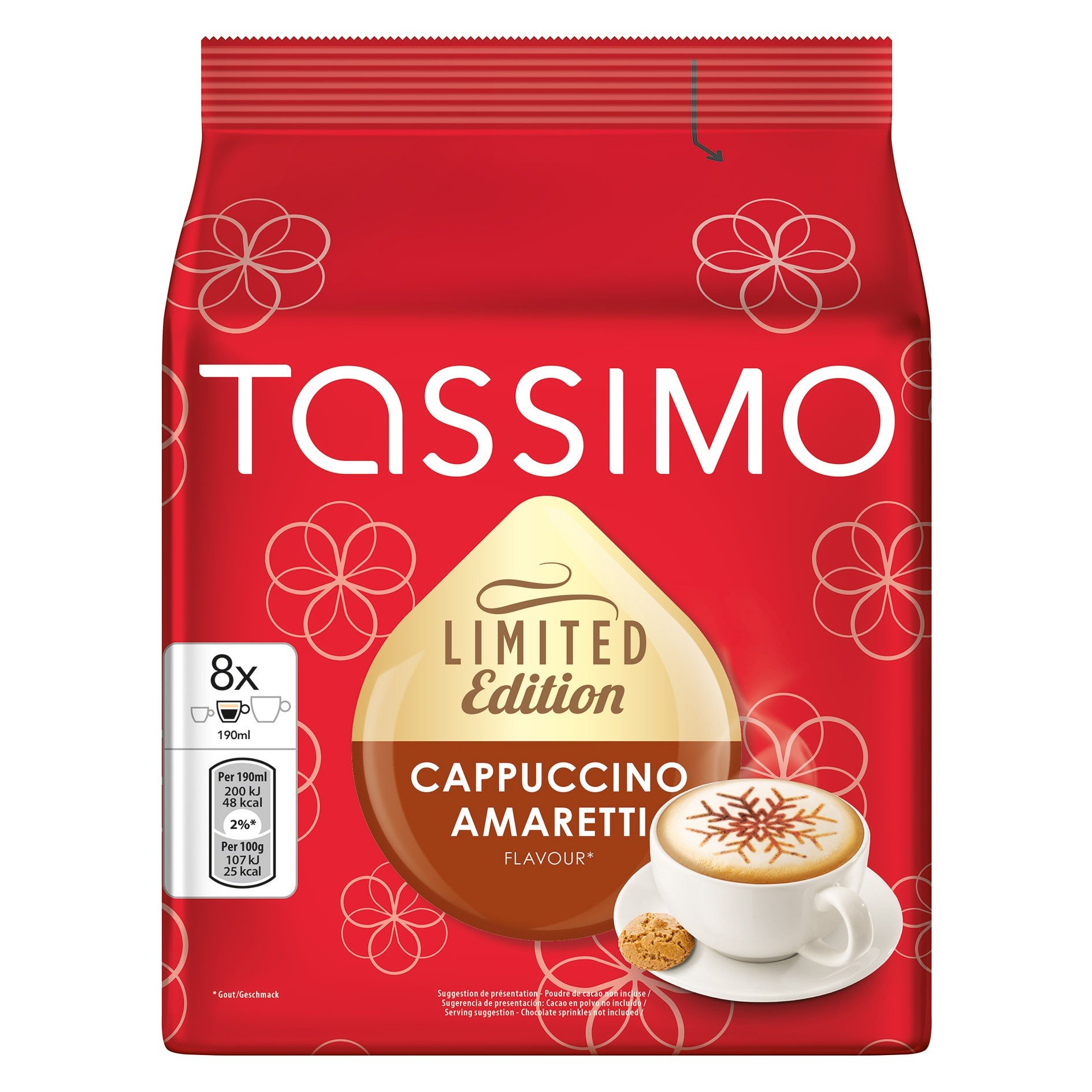 TASSIMO Cappuccino Amaretti Kapsułki - niskie ceny i opinie w Media Expert
