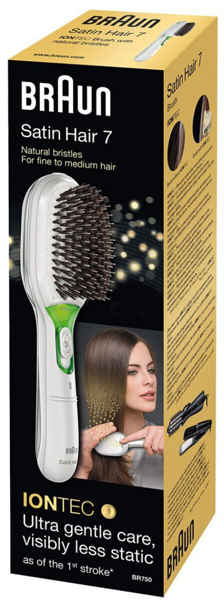 BRAUN BR750 Satin Hair 7 Iontec Biało-zielony Szczotka jonizująca - niskie ceny i opinie w Media Expert BRAUN BR750 Satin Hair 7 Iontec Biało-zielony Szczotka jonizująca - niskie ceny i opinie w Media Expert